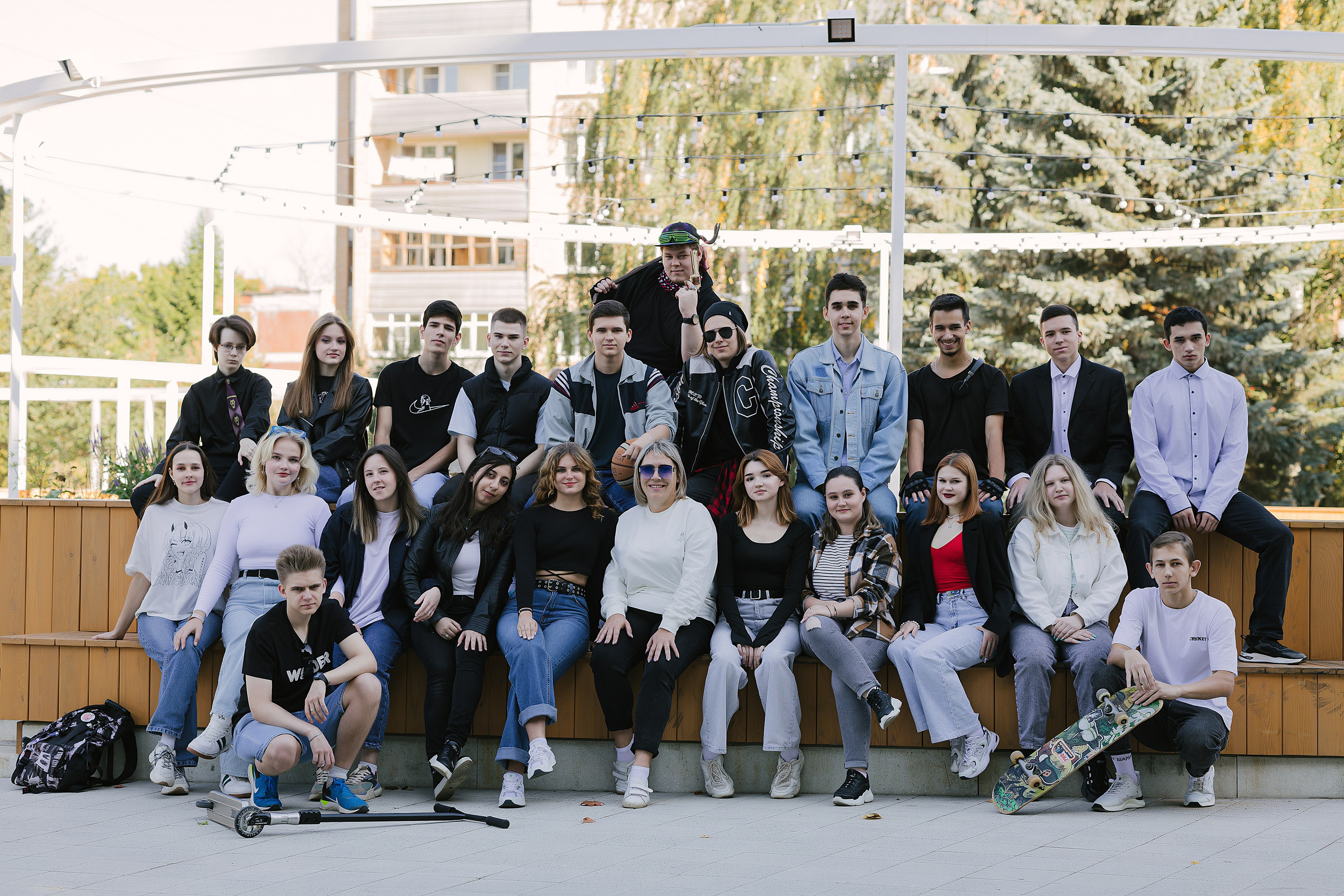 Осенняя фотосессия для выпускников 11 классов Москва. Выпускные альбомы в Серпухове