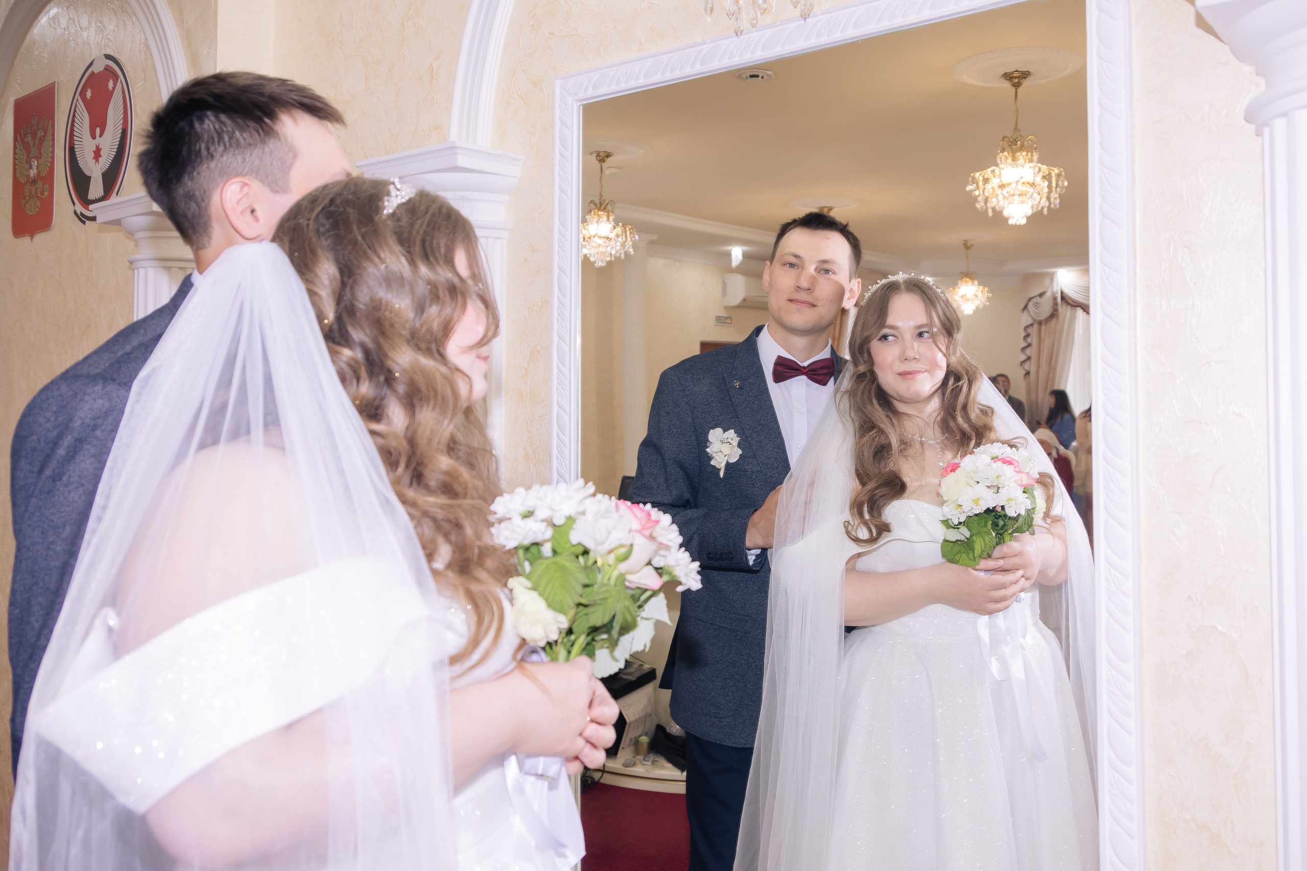 Свадебная съемка регистрации в ЗАГСе г. Можга
