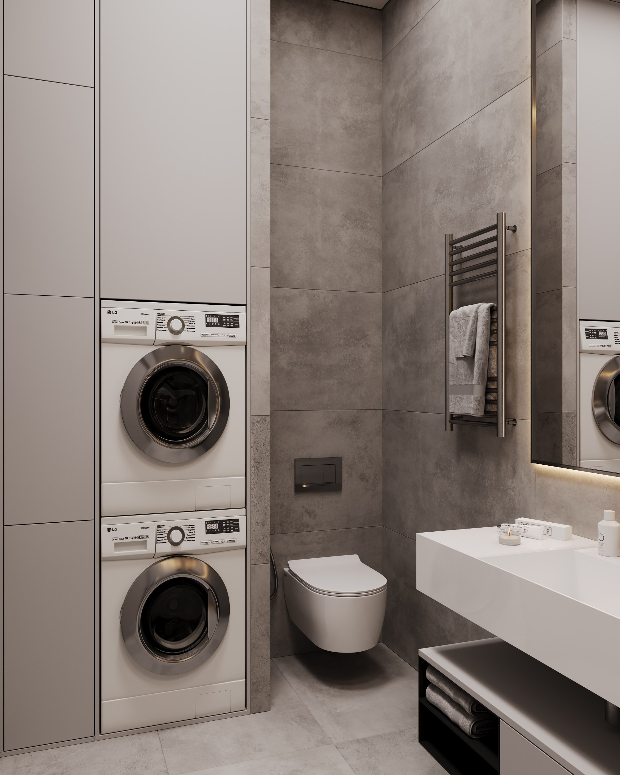 Zolotorozhsky. Дизайн интерьера | 3D визуализация | Миланская Марина