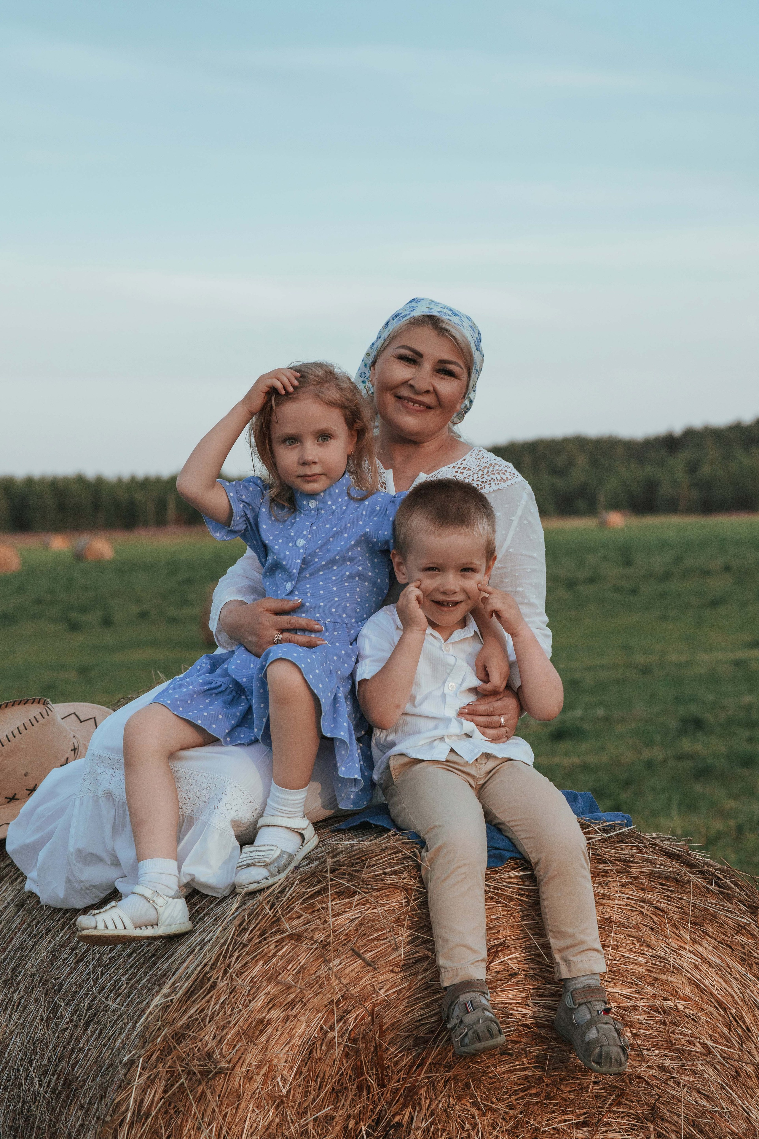 Прогулка в поле. Фотограф в Москве Мухина Ирина