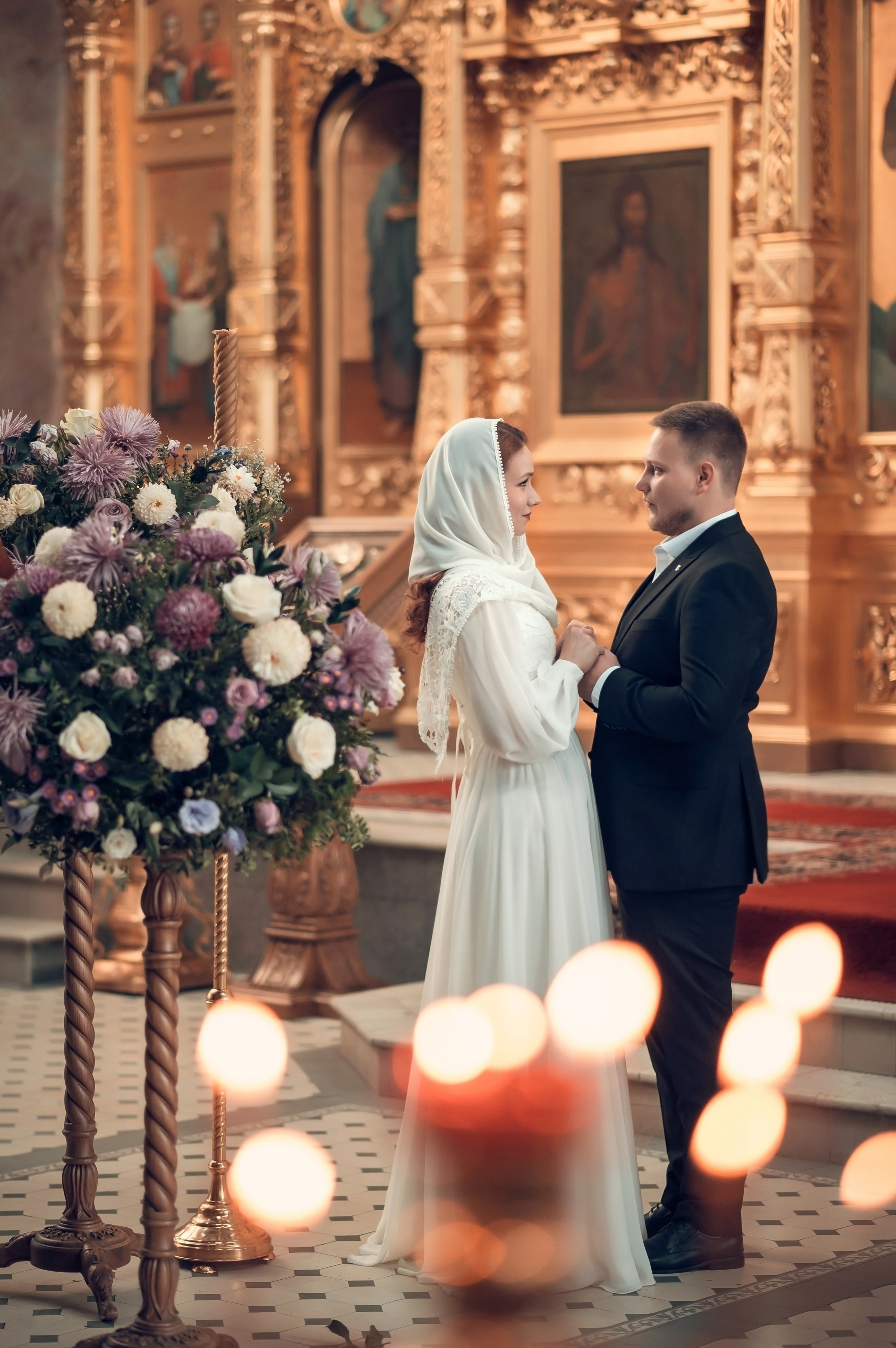 Таинство Венчания Христорождественский кафедральный собор. Семейный фотограф Олеся Батурина Рязань