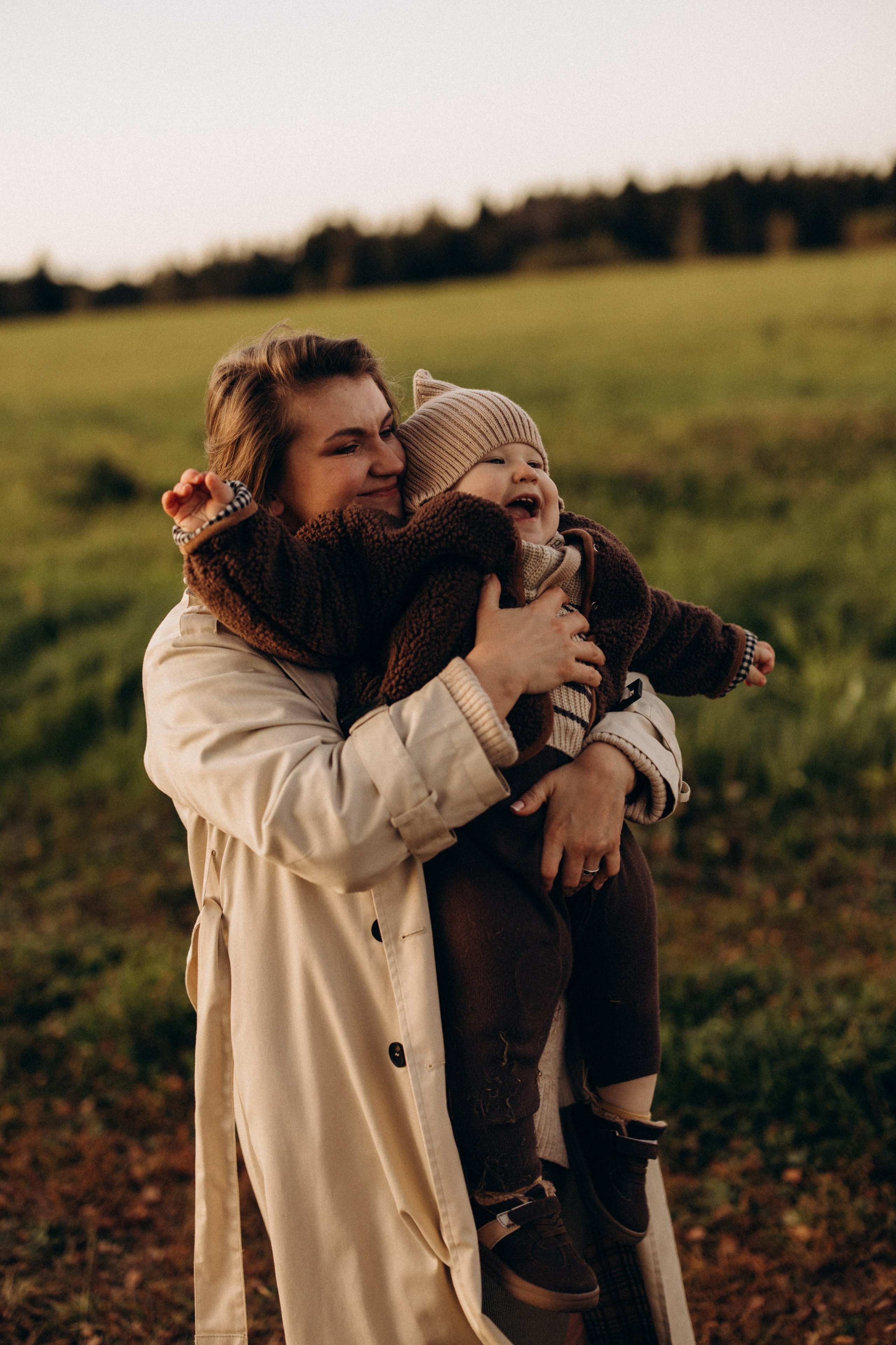 На закате. Евгения Пелипас