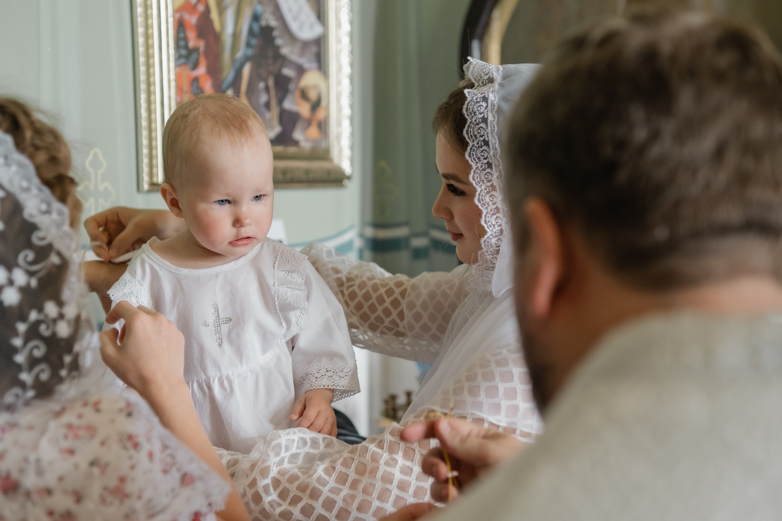 Крещение Арины. Семейный фотограф Уфа Головченко Анастасия