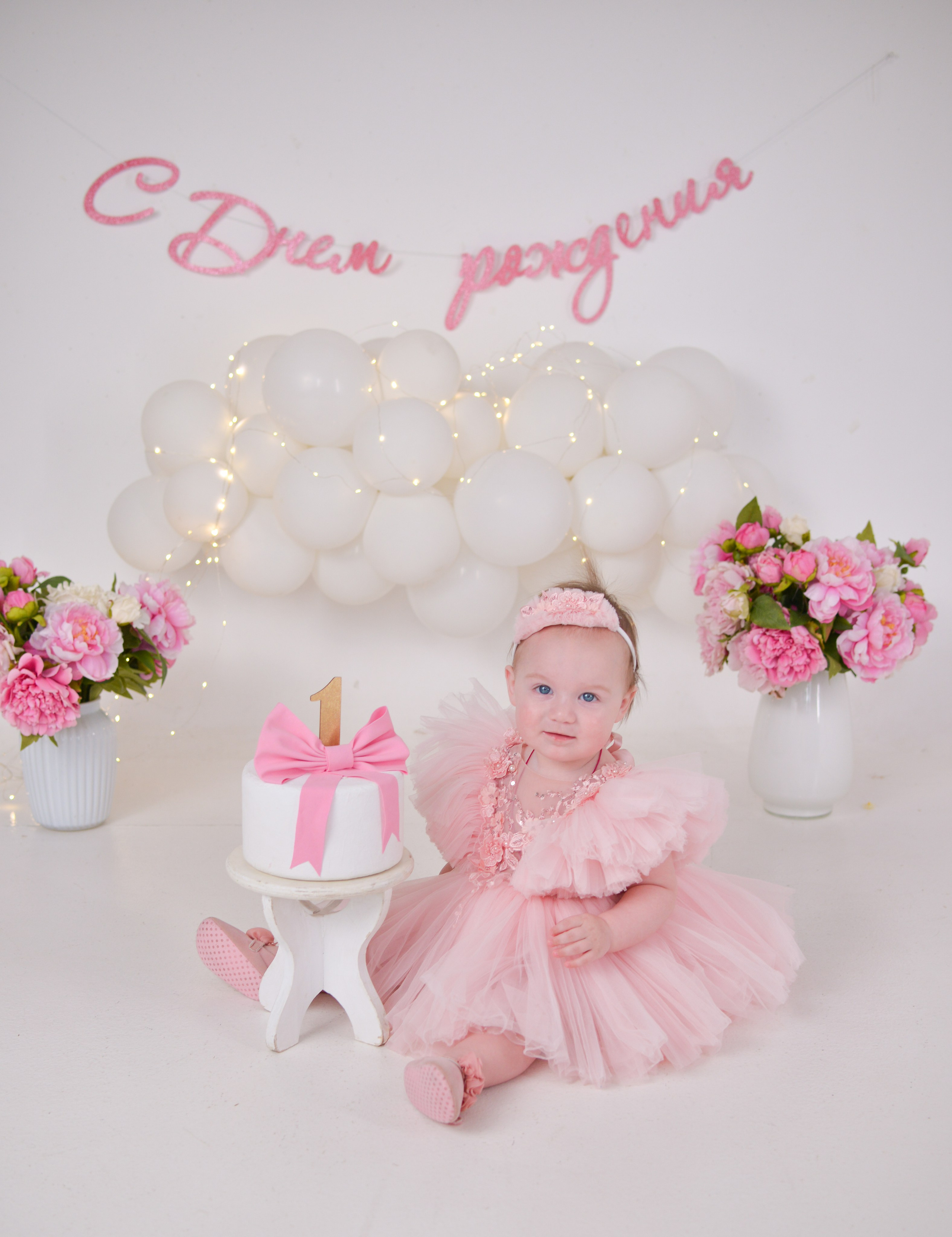 Анонс первых кадров фотосессии Варечки к 1 годику. Фотограф новорожденных Краснодар Малышенко Надежда