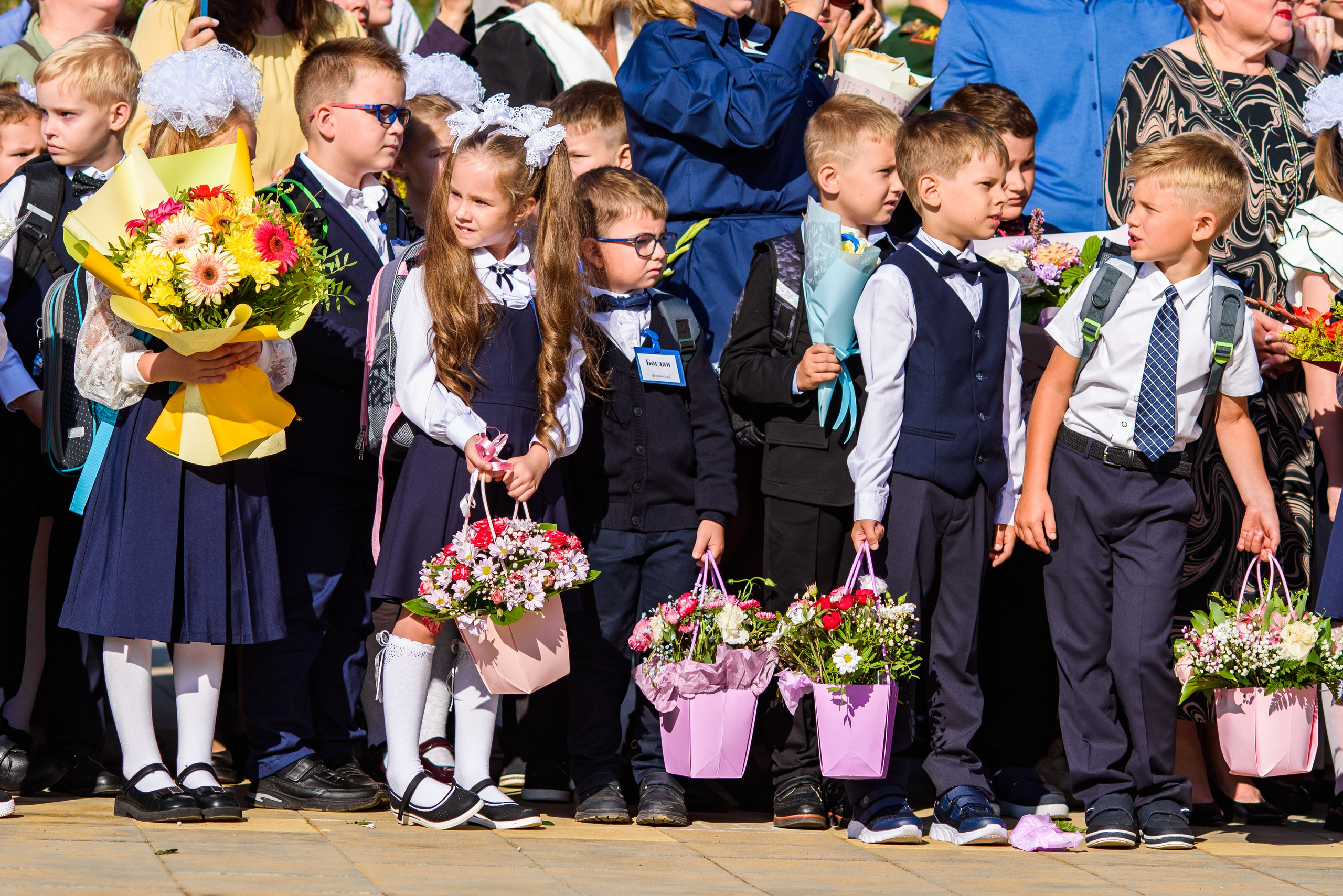 1-е сентября 2023. Фотограф Юлия Попова