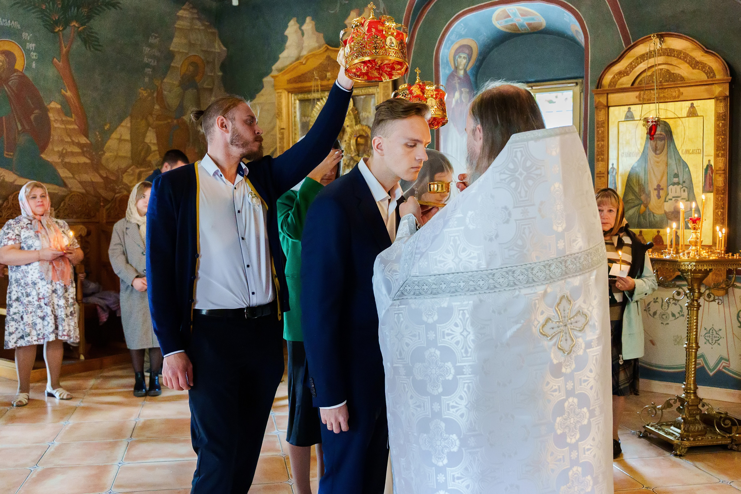 Венчание. Фотограф Юлия Попова