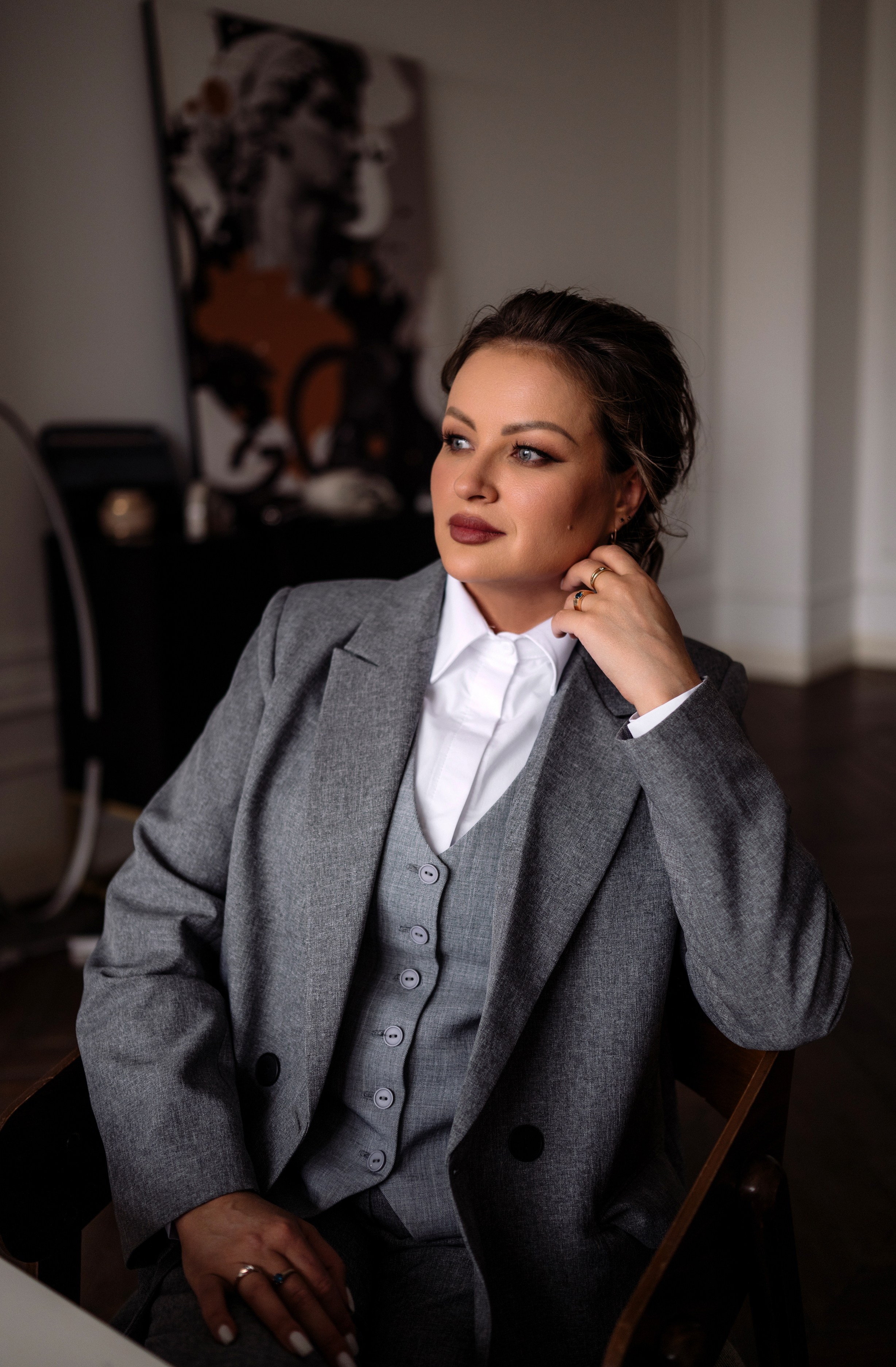Деловой портрет. Съёмка для контента. Фотограф в Москве Алёна Степутенко