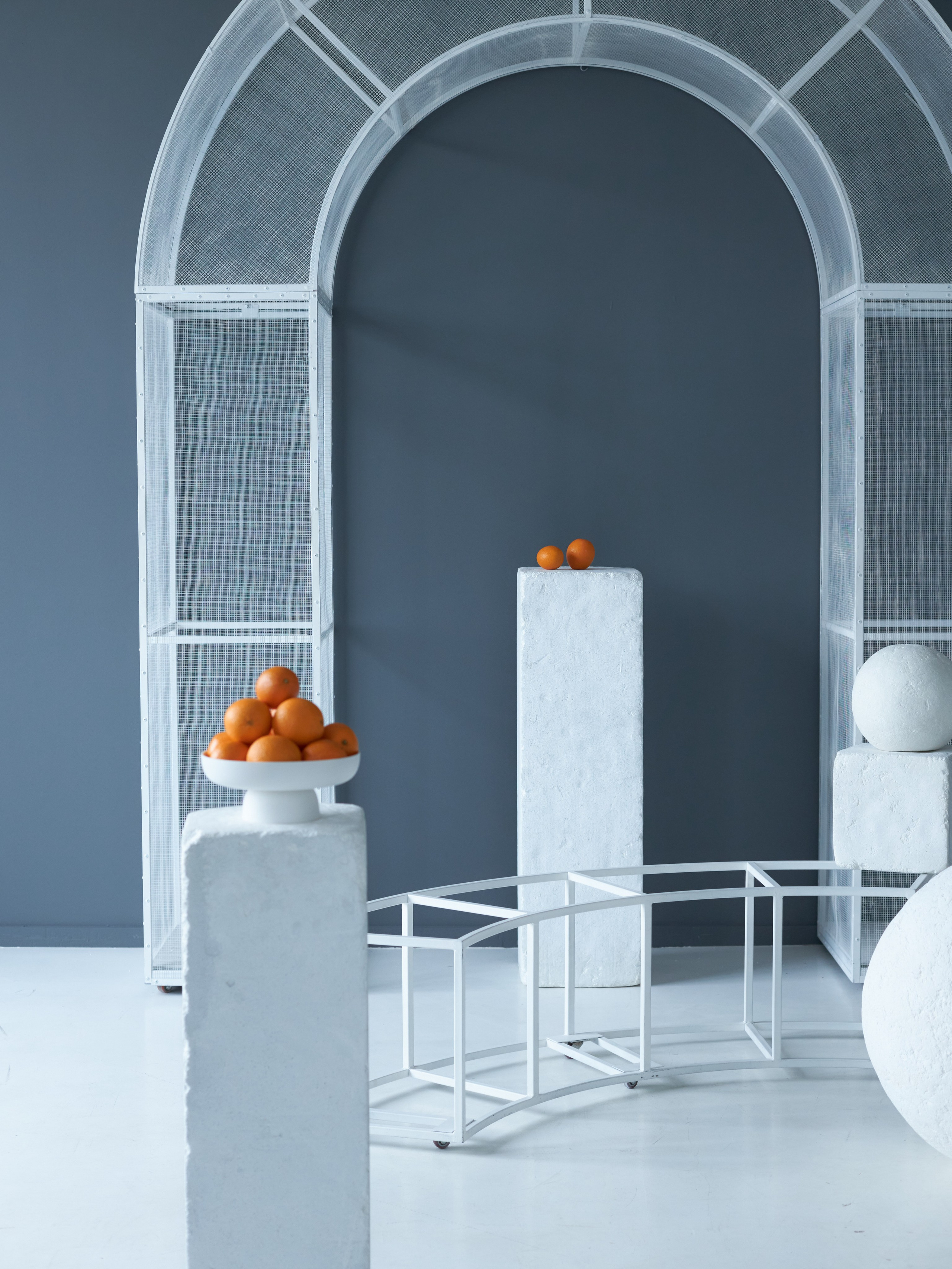 Геометрические фигуры в фотостудии Пространство в Москве