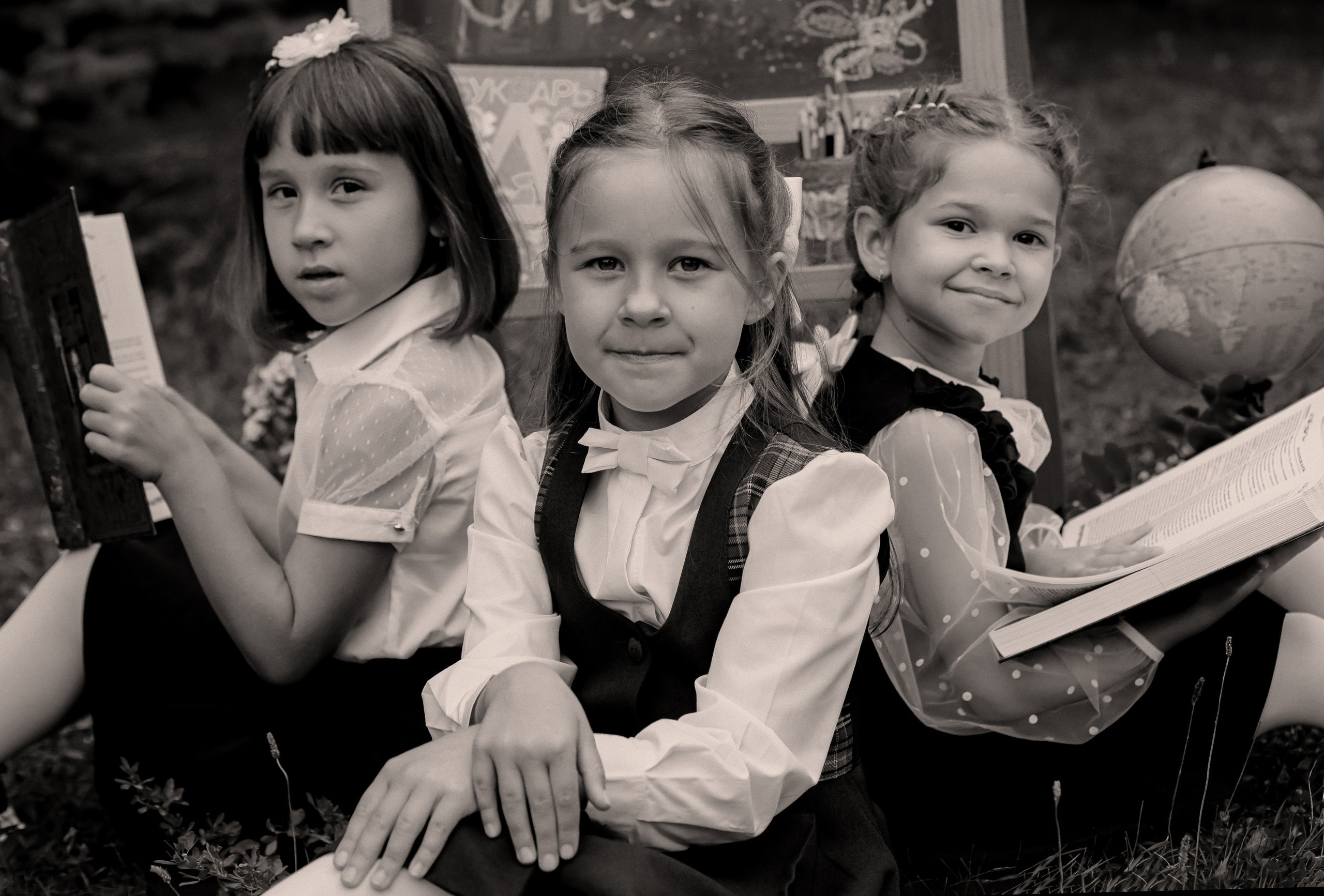 Школьники. Мультифотограф Динара Ахмедзянова