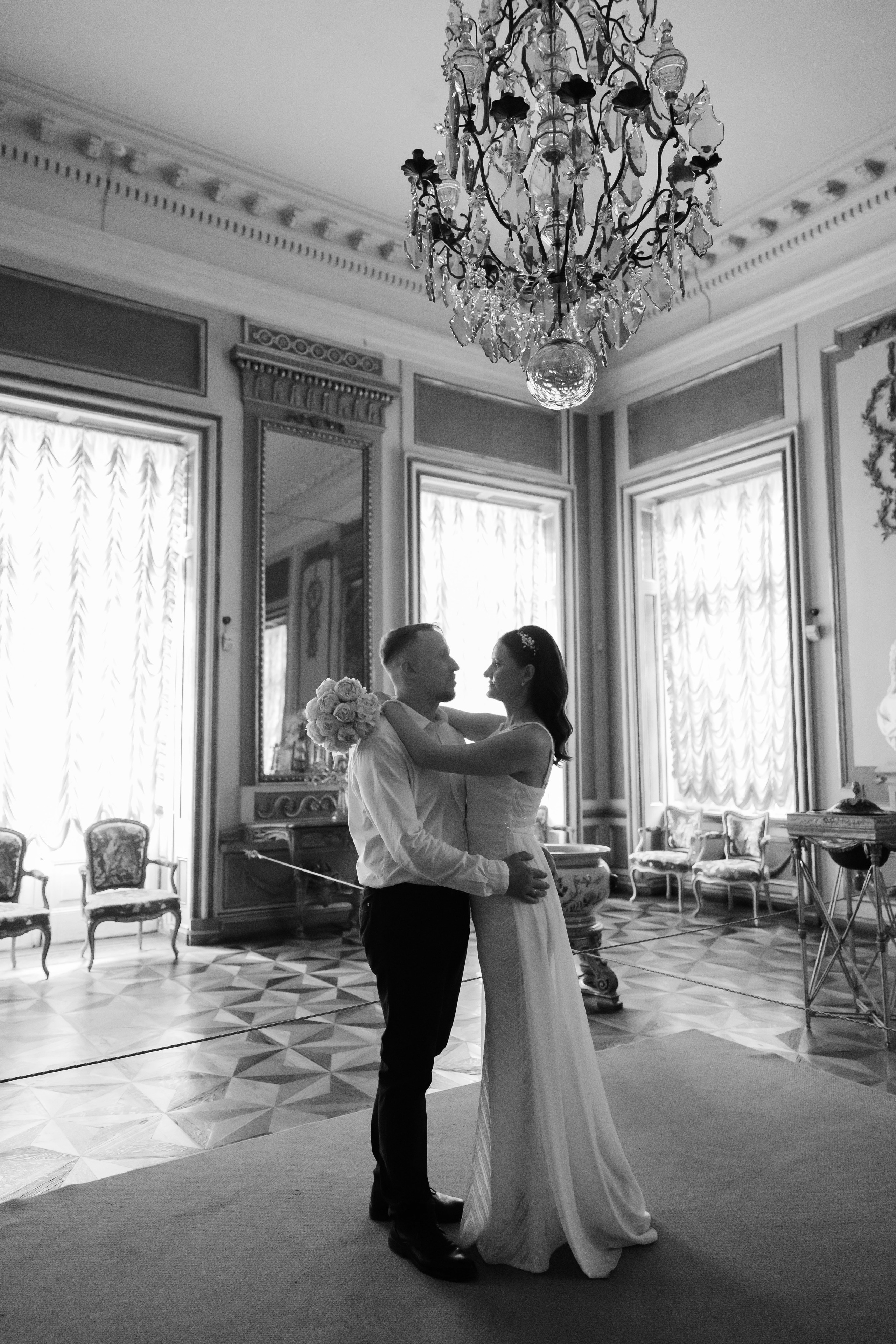 Сергей & Татьяна (Грибоедовский загс и прогулка в Кусково). Фотограф в Москве Юлия Хамзина
