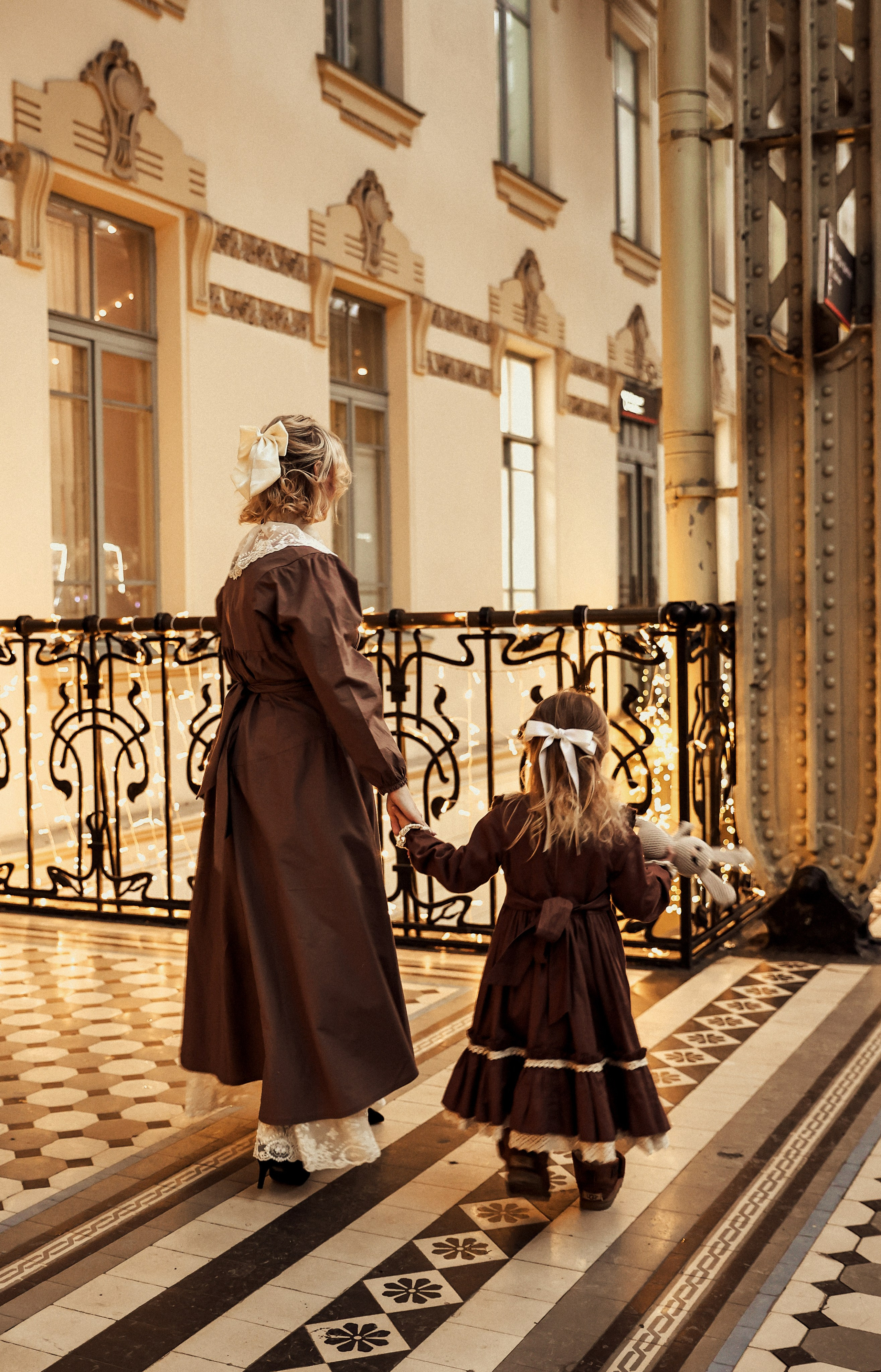 Ретро съемка на Витебском вокзале. Фотограф — Татьяна Кириллова, г. Санкт-Петербург