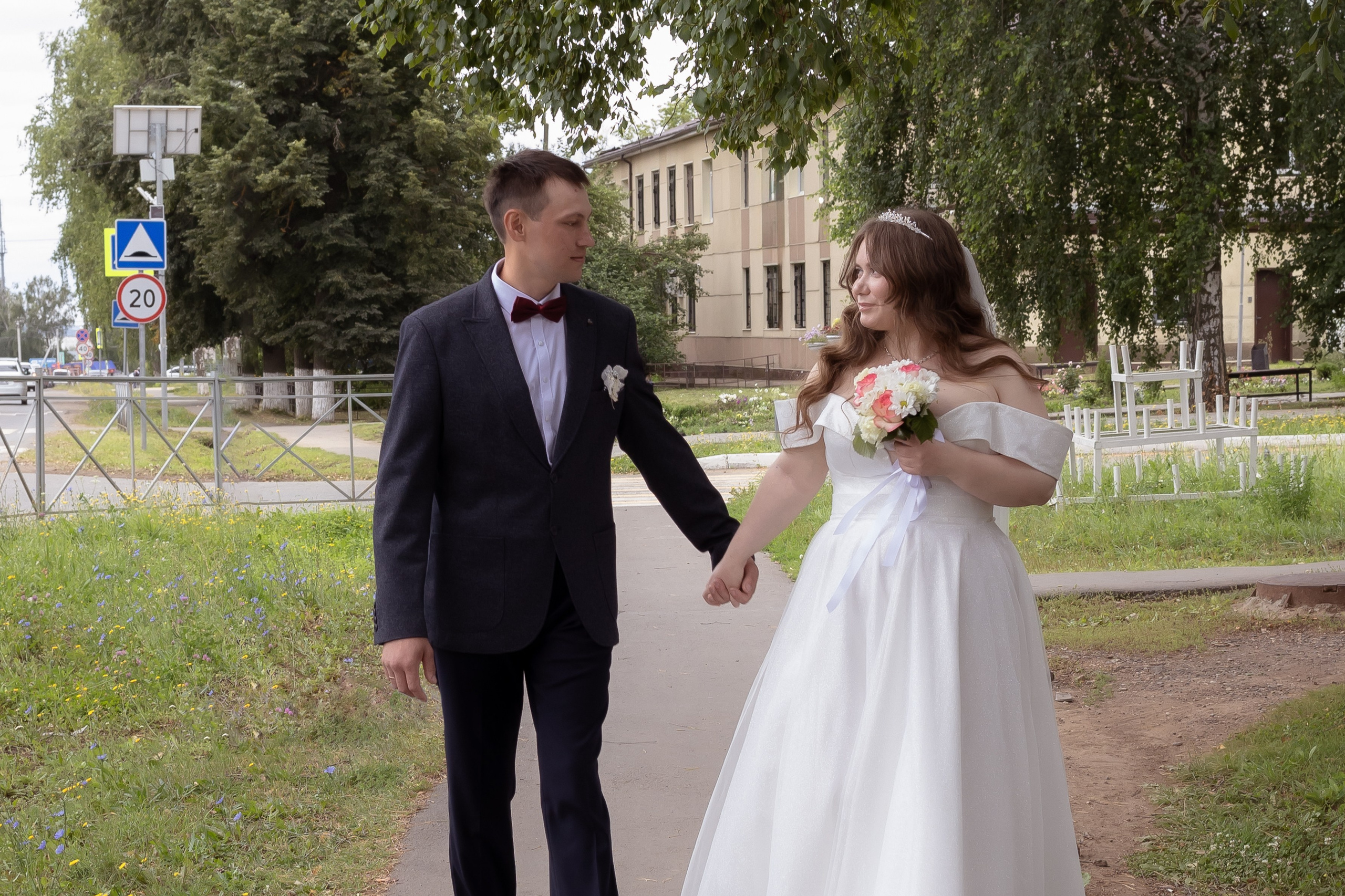 Свадебная съемка регистрации в ЗАГСе г. Можга