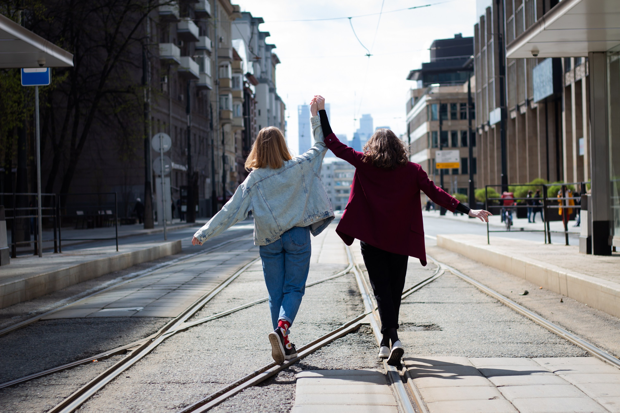 Настя и Лена. Фотограф Мария Згонник