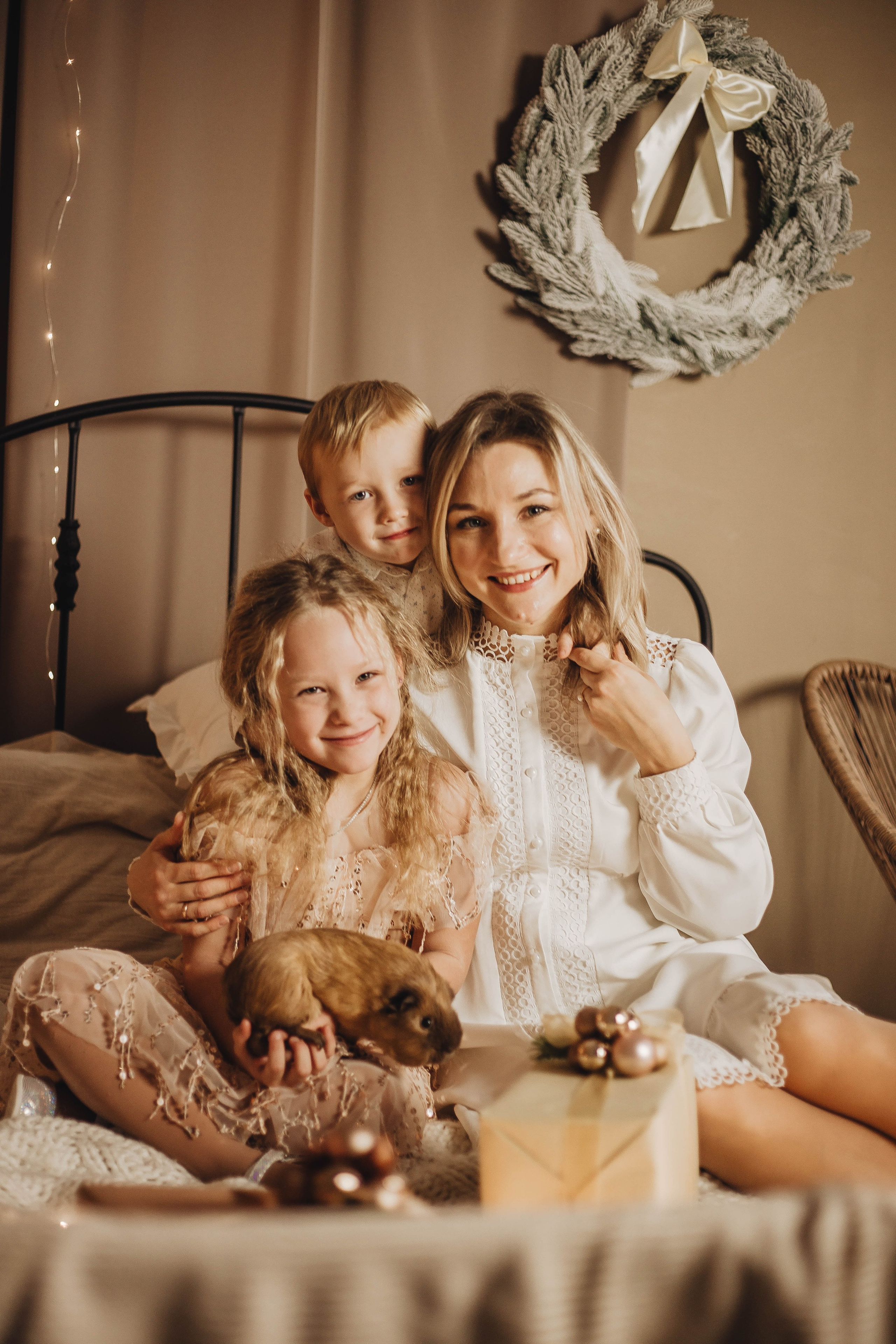 Аня с детьми новый год!. Фотограф Светлана Столярова Воскресенск