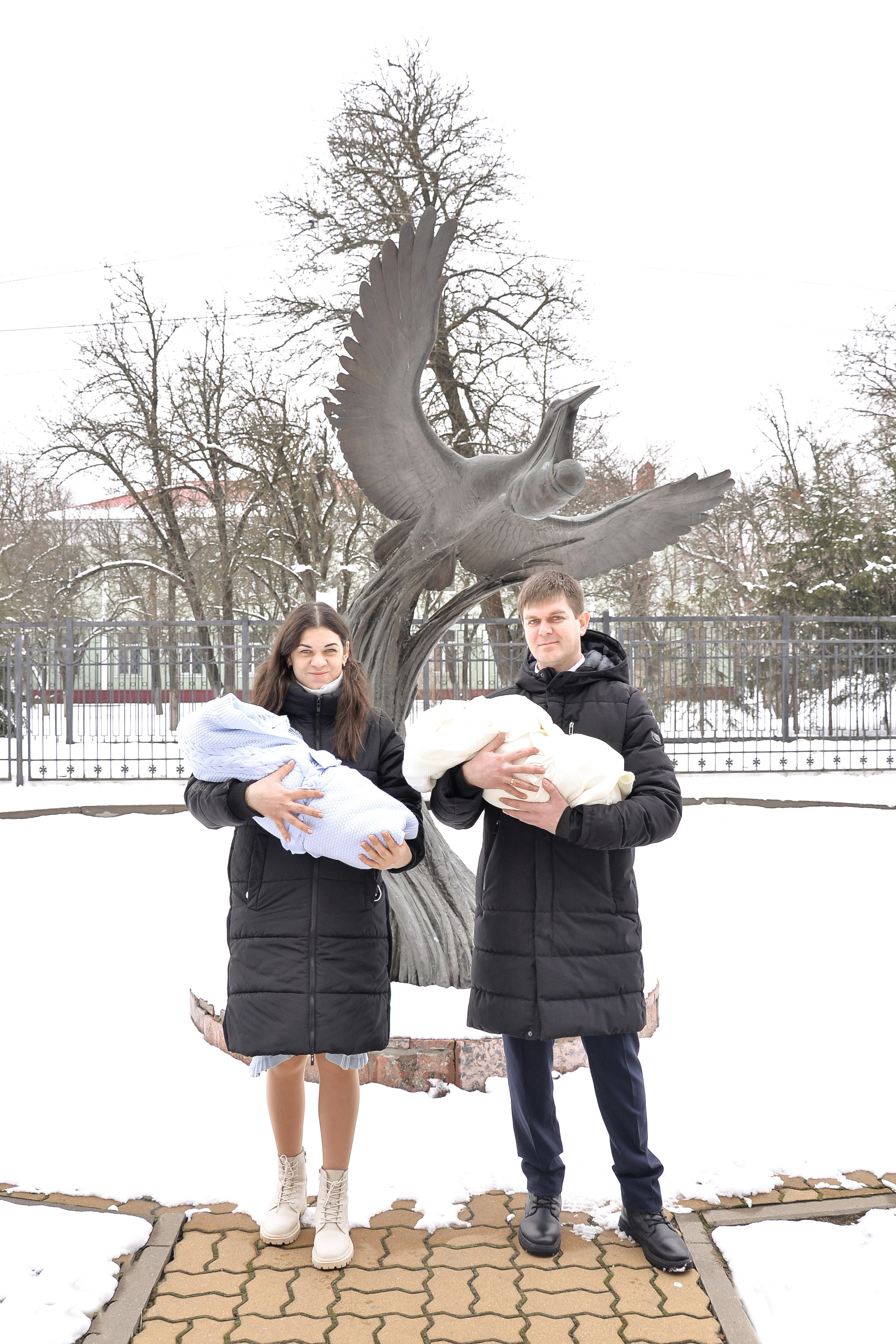 Выписка Королевской двойни. Семейный и свадебный фотограф Галина Абакумова, фотосессии в Белгороде