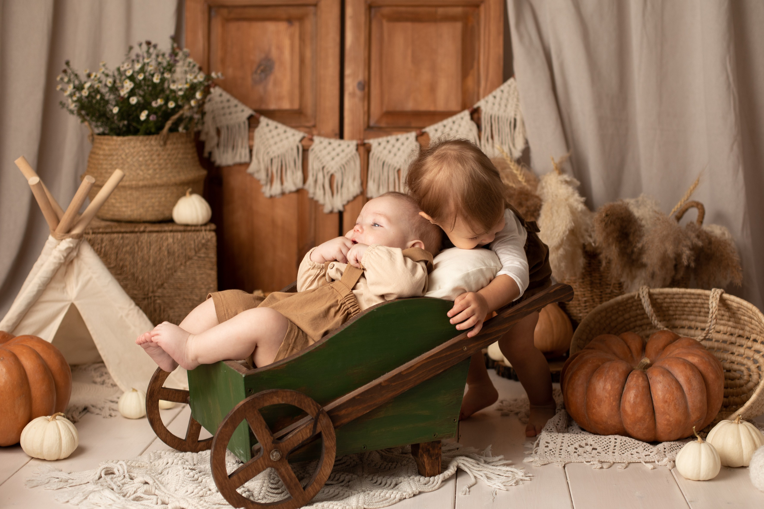 Осенний проект 2024. Фотограф новорожденных в Нижнем Новгороде Белякова Оксана