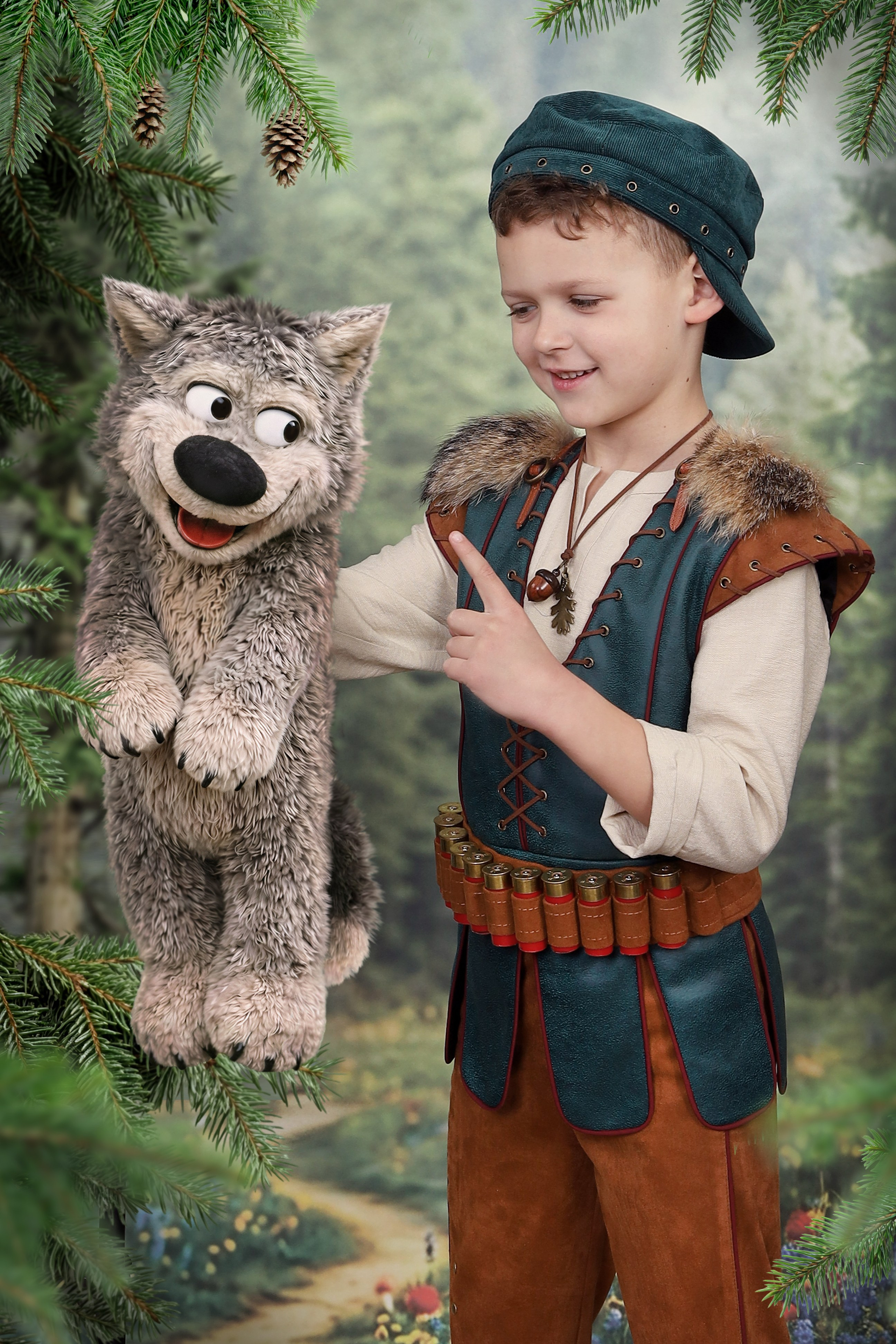 КОМПАНИЯ КРАЙФОТО ФОТОСЕССИЯ КРАСНАЯ ШАПОЧКА