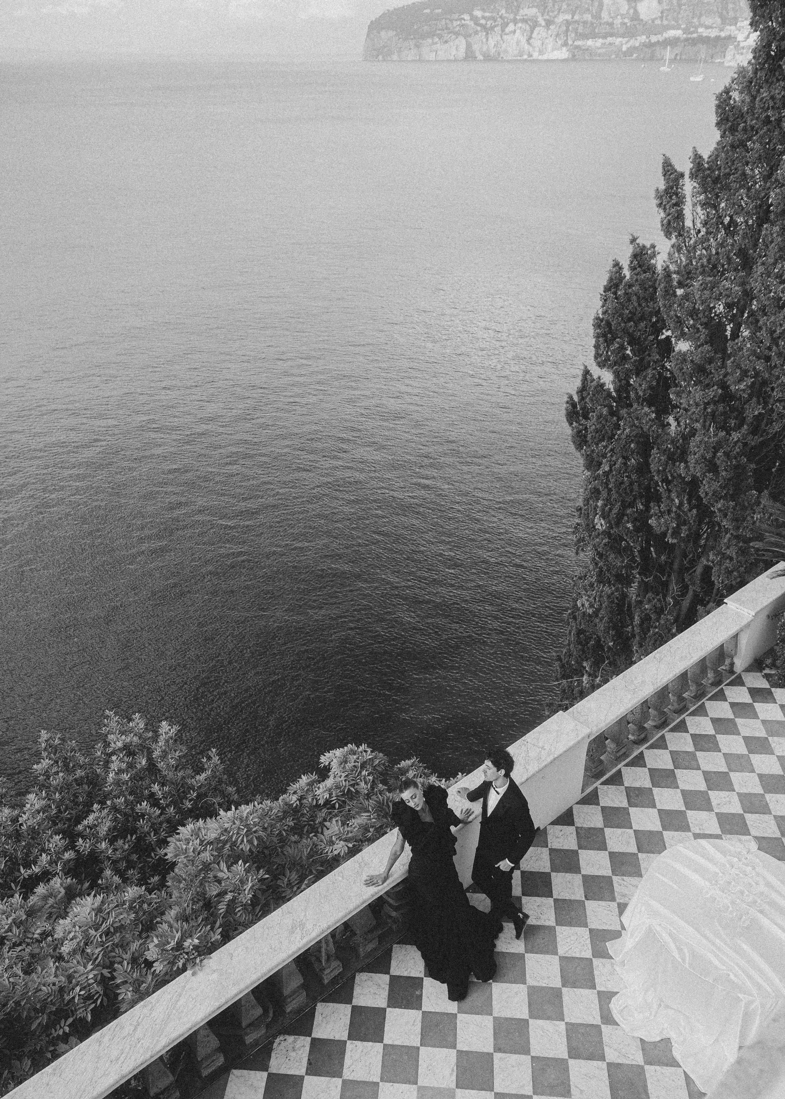 Sorrento, Villa Aster. Galina and Nikita Bykovets, a wedding photographer and videographer duo in Germany