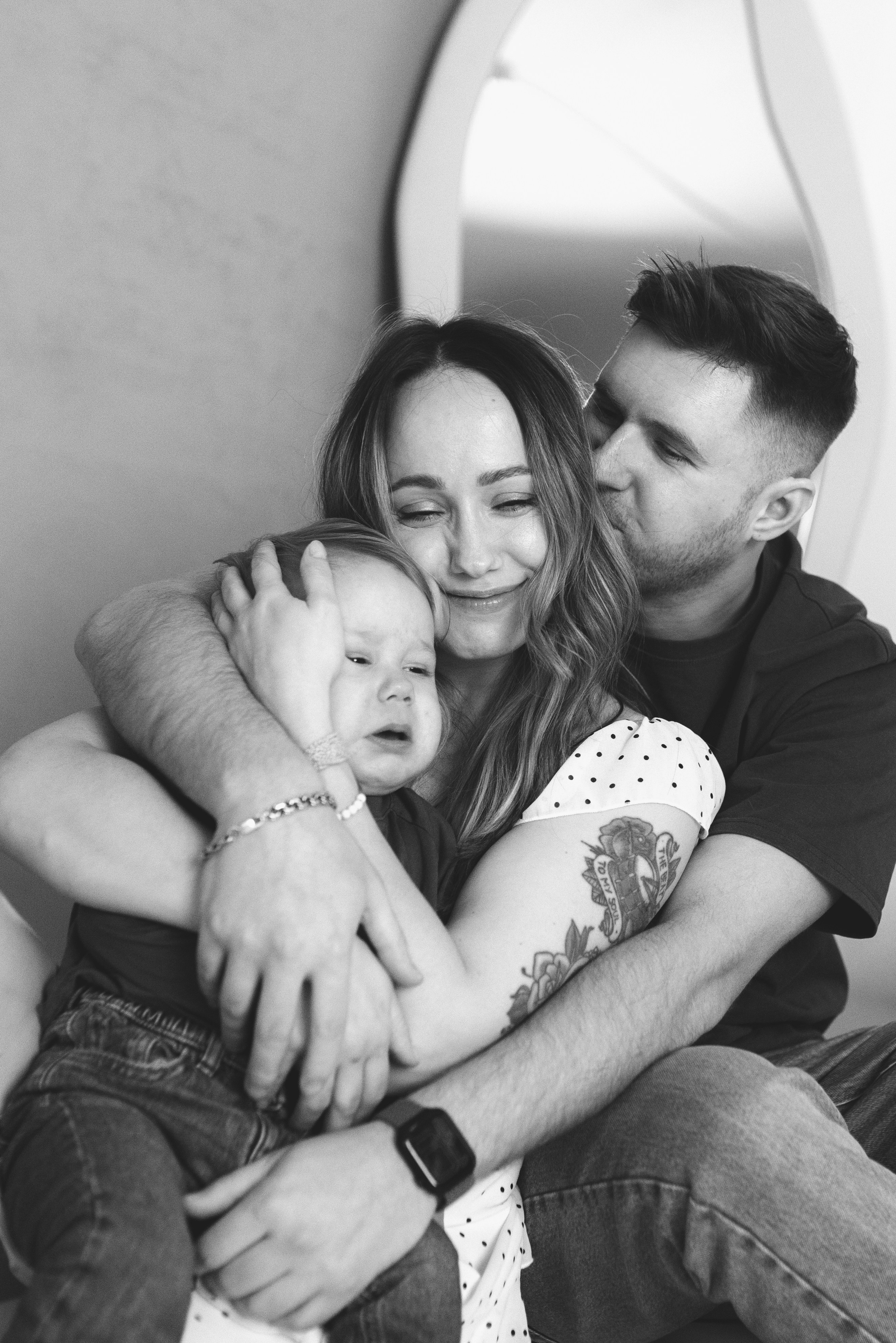 Годовасие с мамой и папой. Семейный и детский фотограф в Щелково Алена Дробот