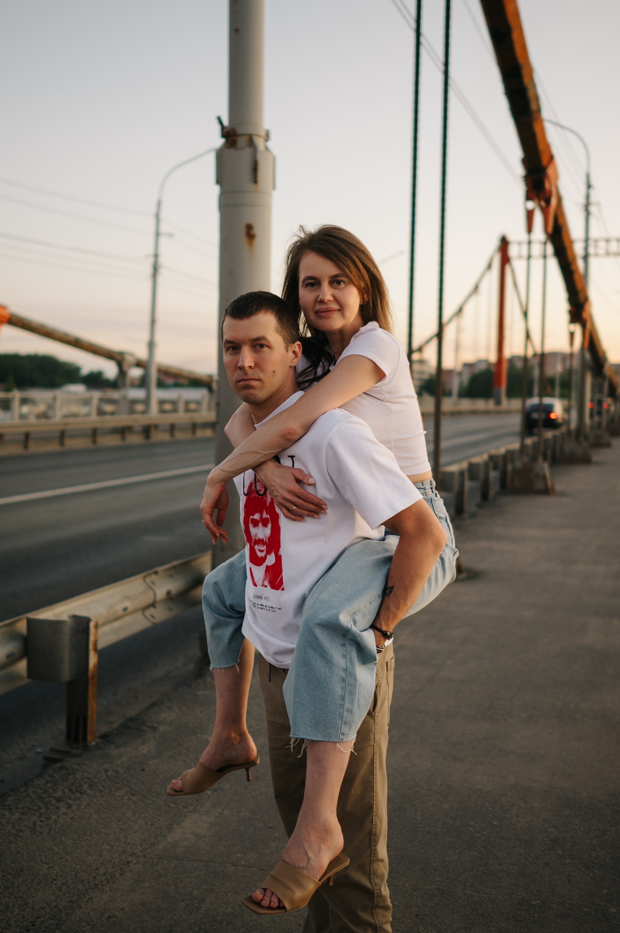 Любовь на мосту. Фотограф Архангельск
