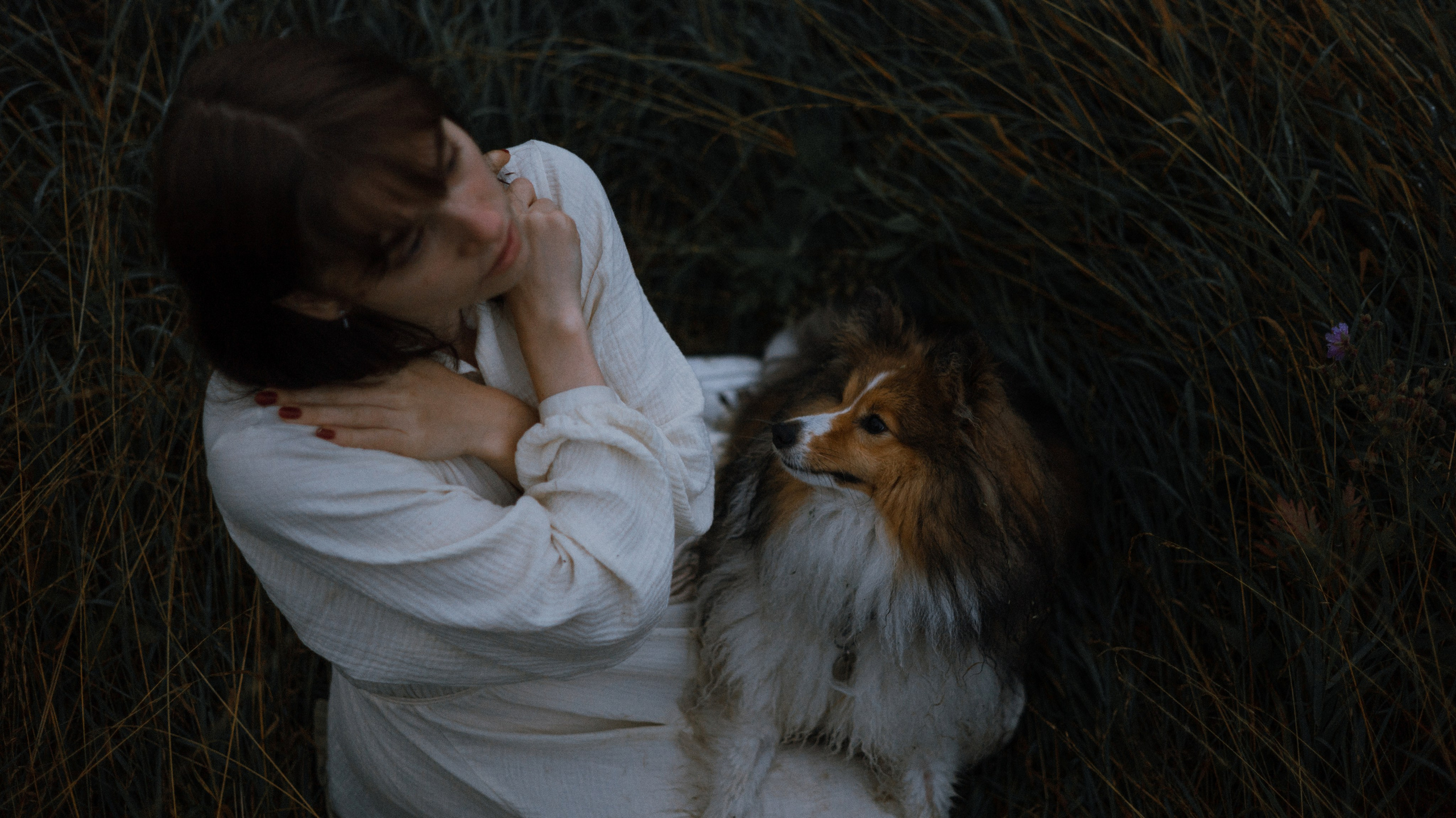 Аня и Скай. Фотограф-анималист Богданова Полина