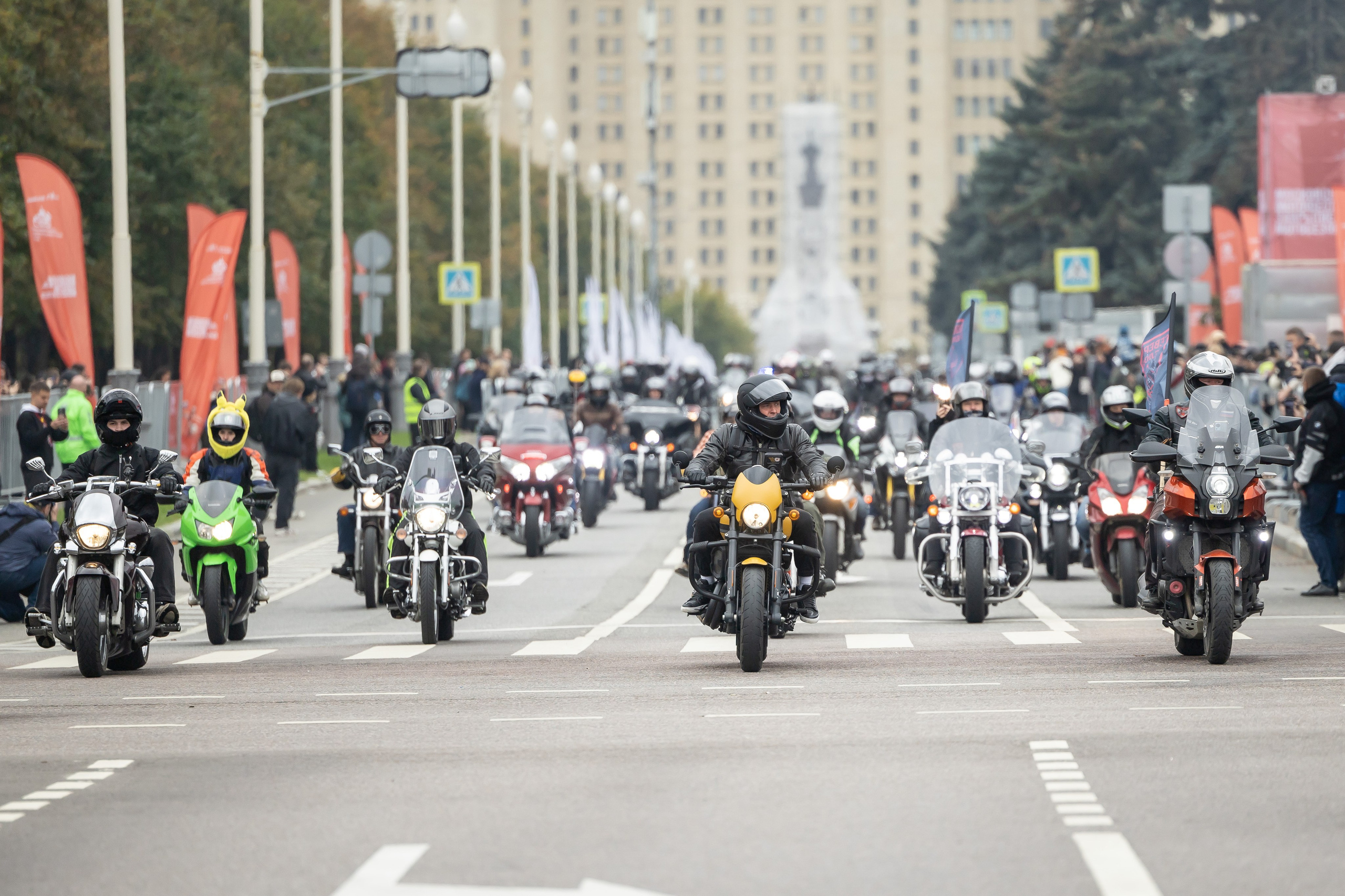 13-й Московский Мотофестиваль. Фотограф Владимир Охрименко