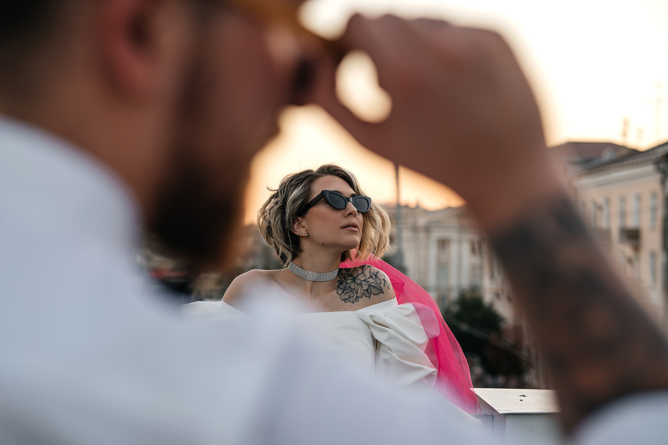 Свадебная прогулка по городу. Денис и Кристина. Свадебный и семейный фотограф Надежда Соловьева