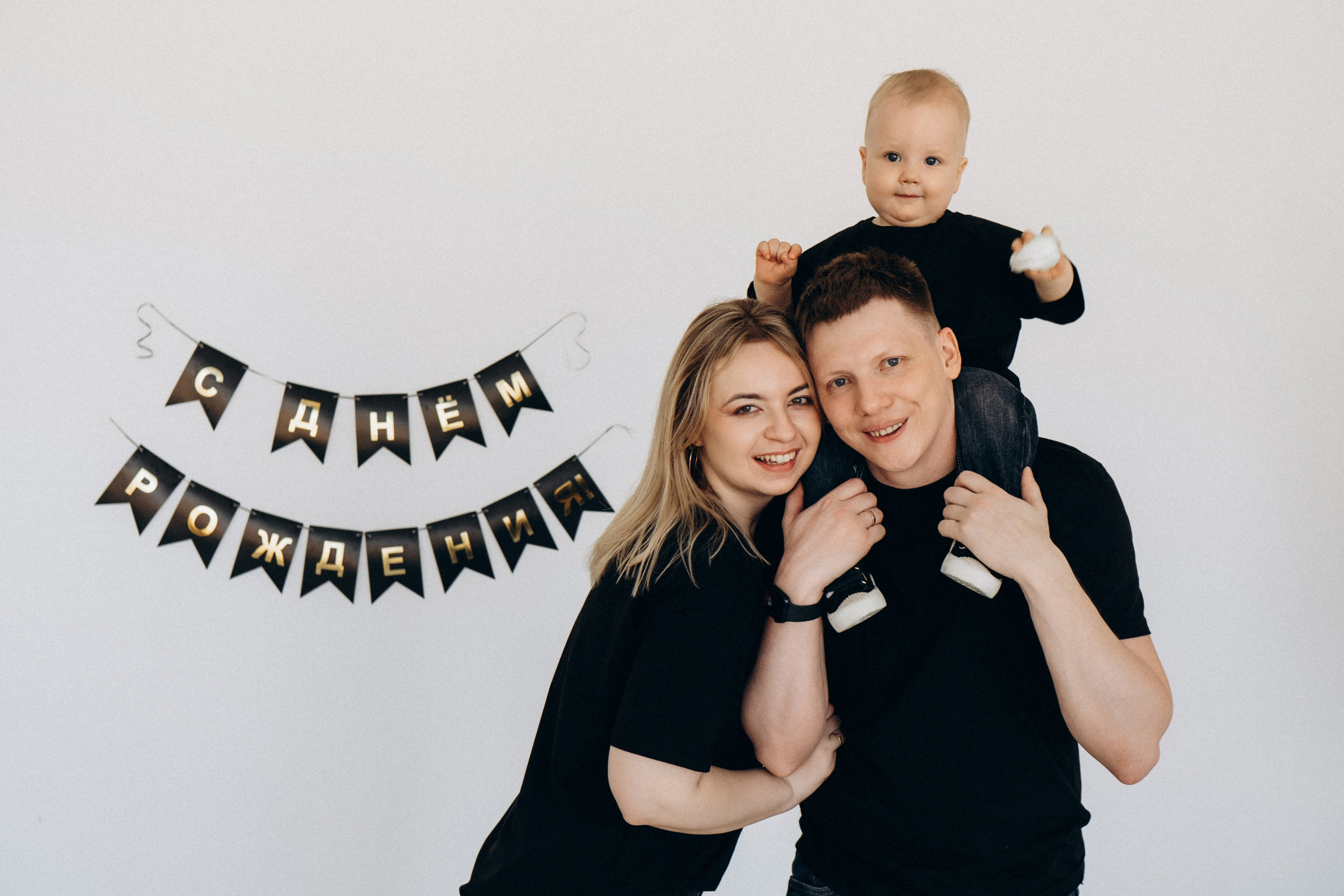 Детская, семейная фотосессия на годик в Спб. Фотограф в Санкт-Петербурге Кристина Брянская