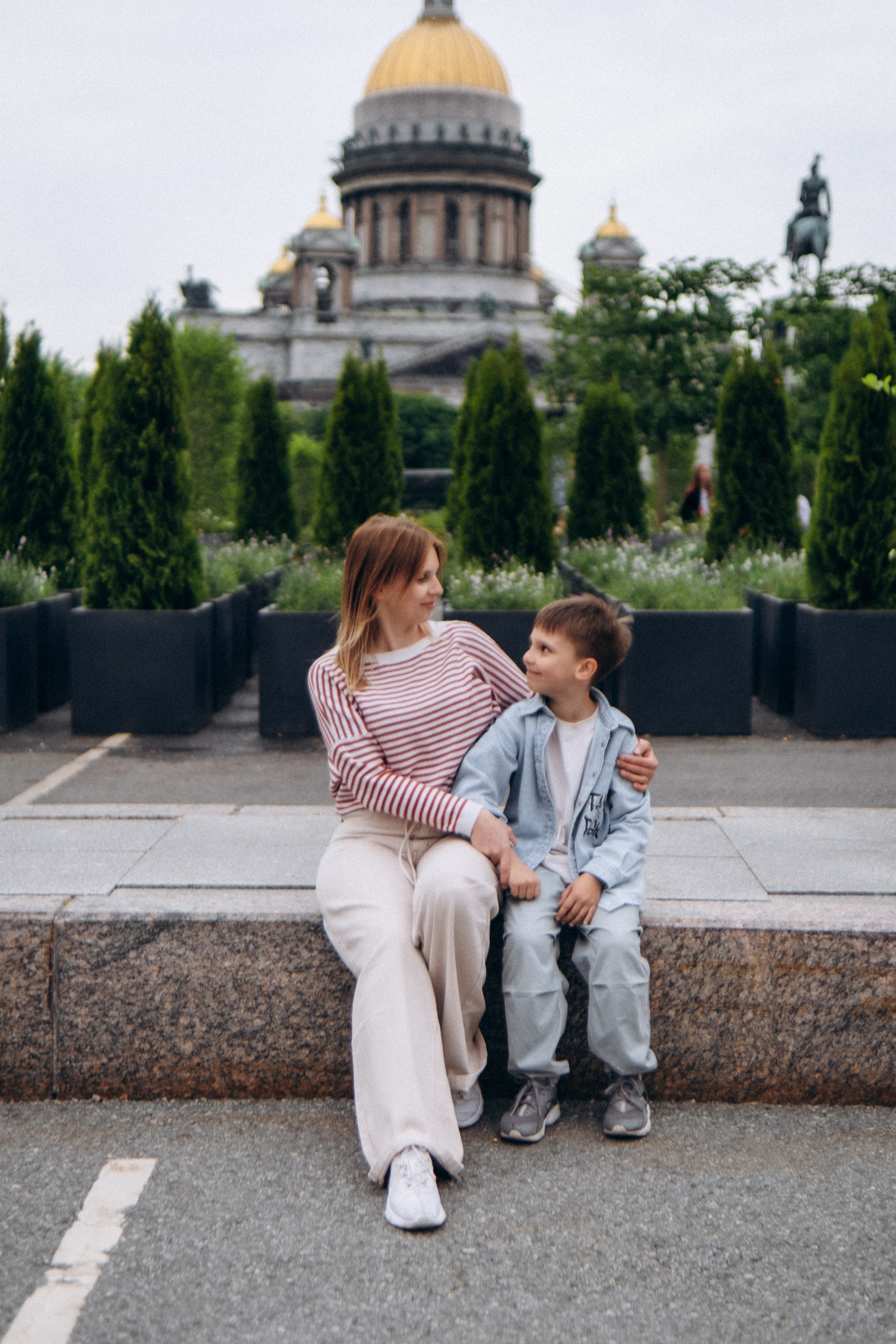 Семейная прогулочная фотосессия в Спб. Фотограф в Санкт-Петербурге Кристина Брянская