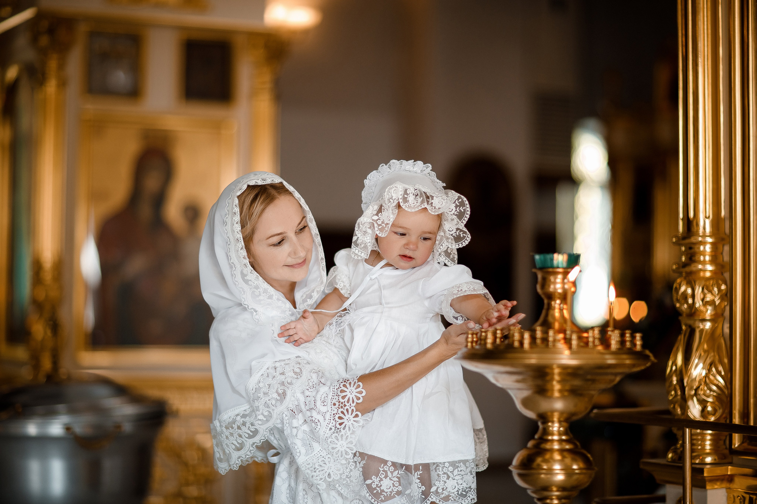 Таинство крещения. Фотограф материнства и таинства кормления Екатерина Кузьмин