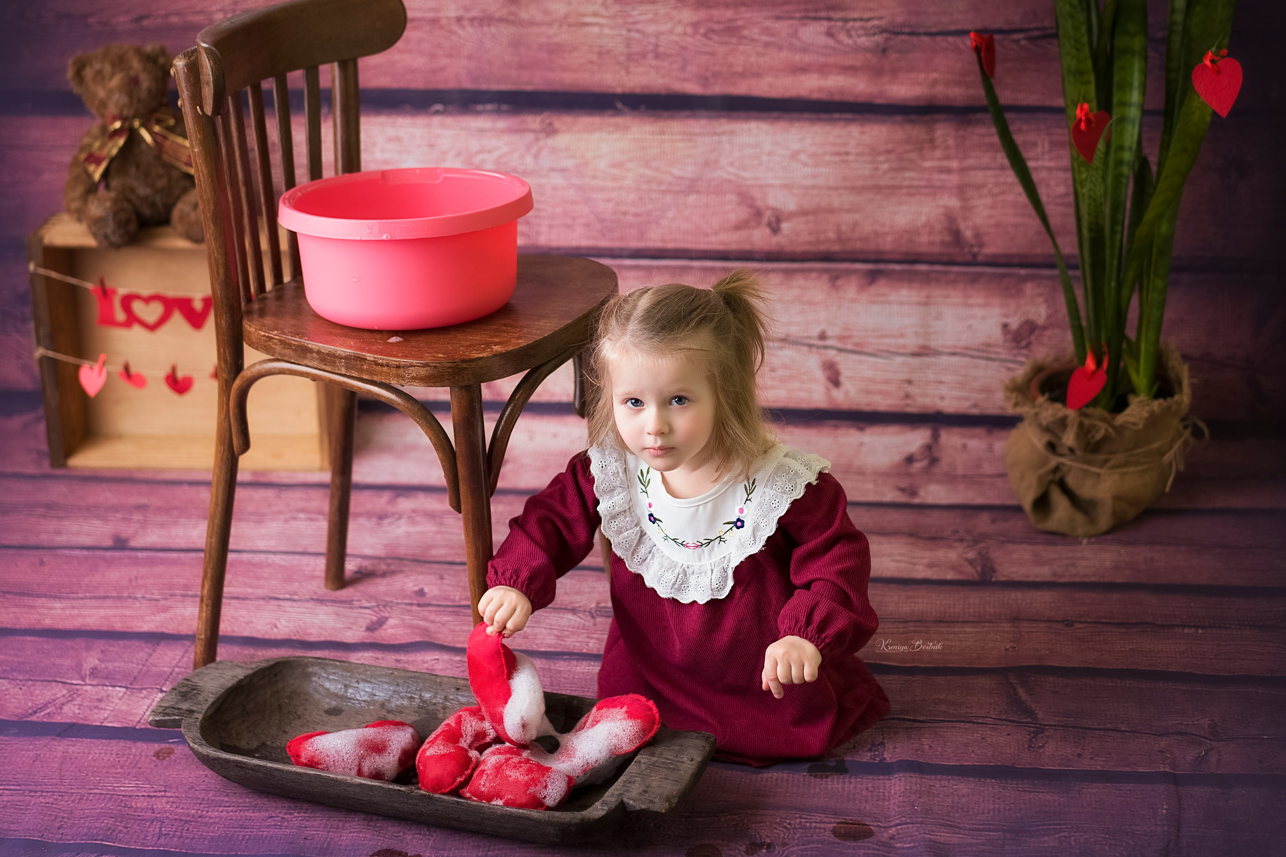 Тематические фотопроекты для детей. Профессиональный фотограф новорожденных Ксения Бортник
