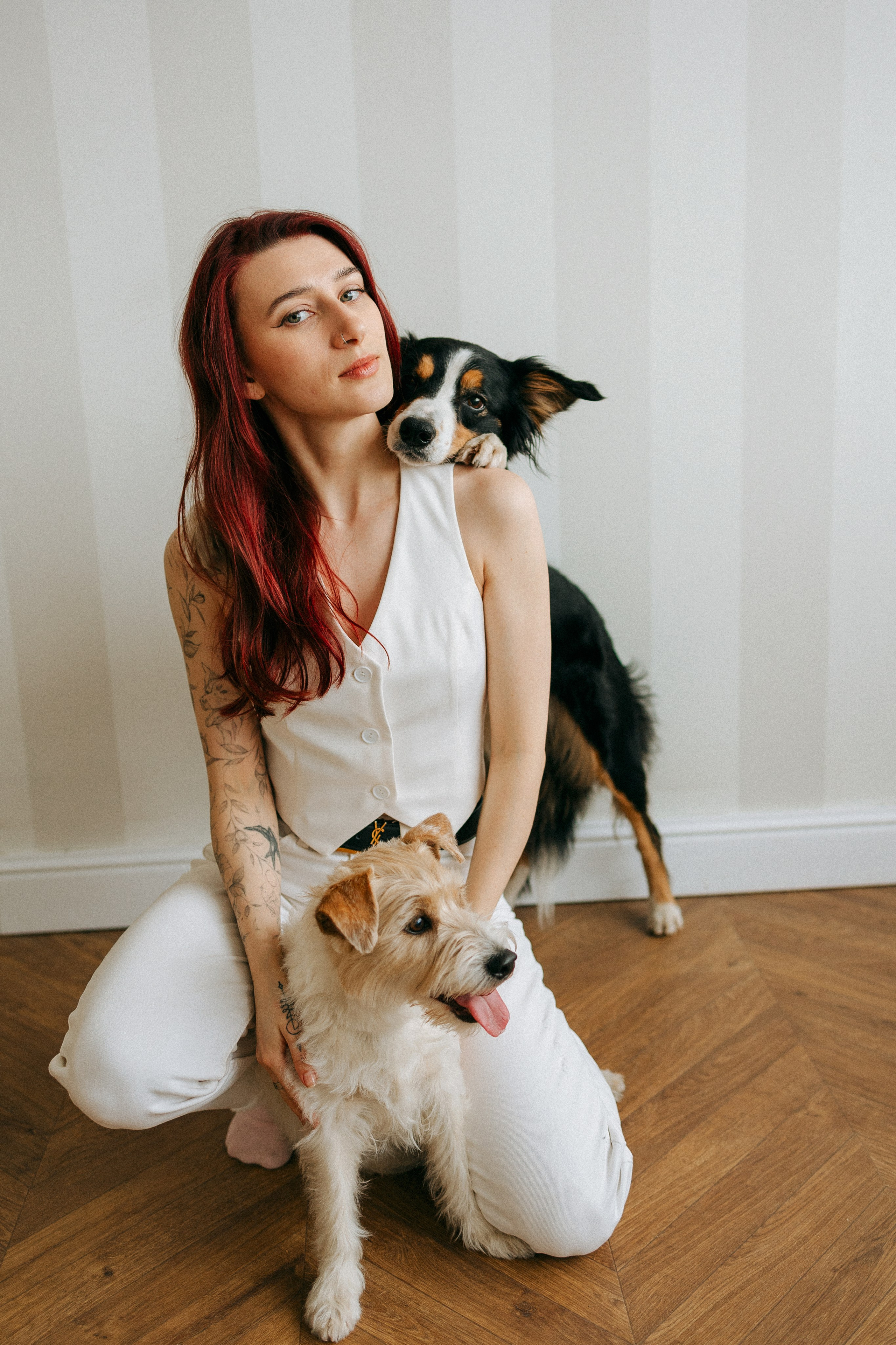 Цунами, Теон и Женя. Фотограф анималист Анастасия Пикей