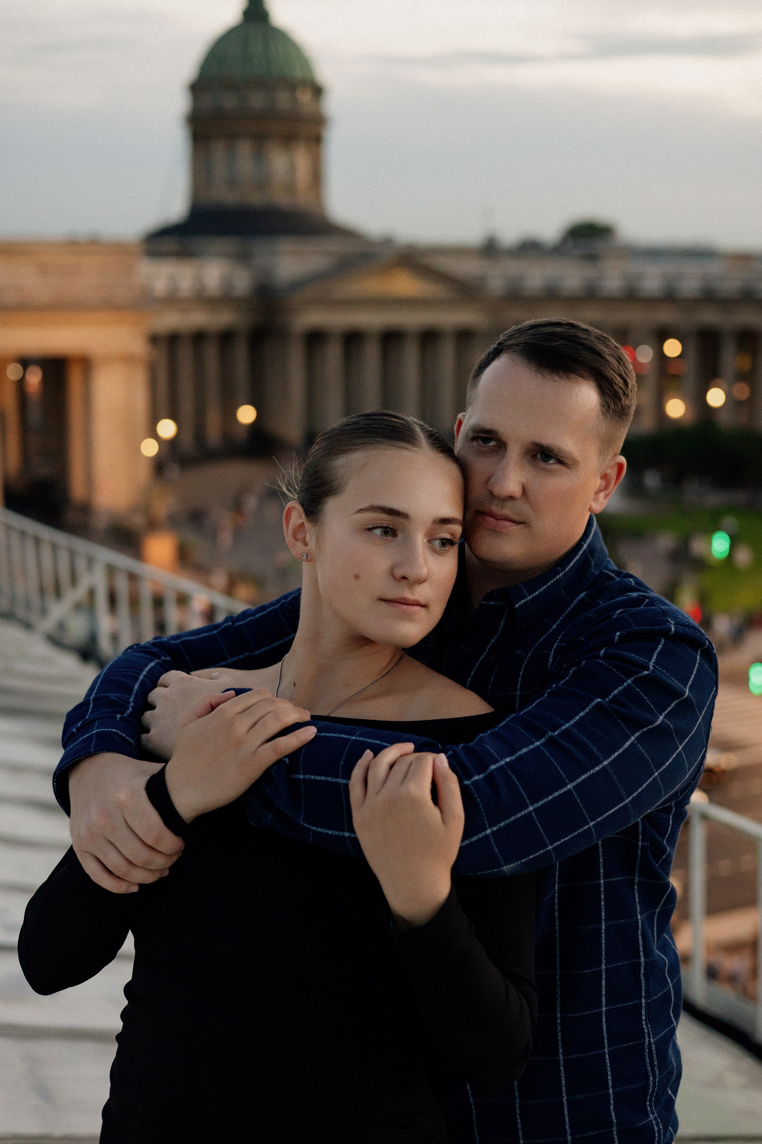 Романтика питерских крыш. Свадебный фотограф в Санкт-Петербурге Ксения Кобышева