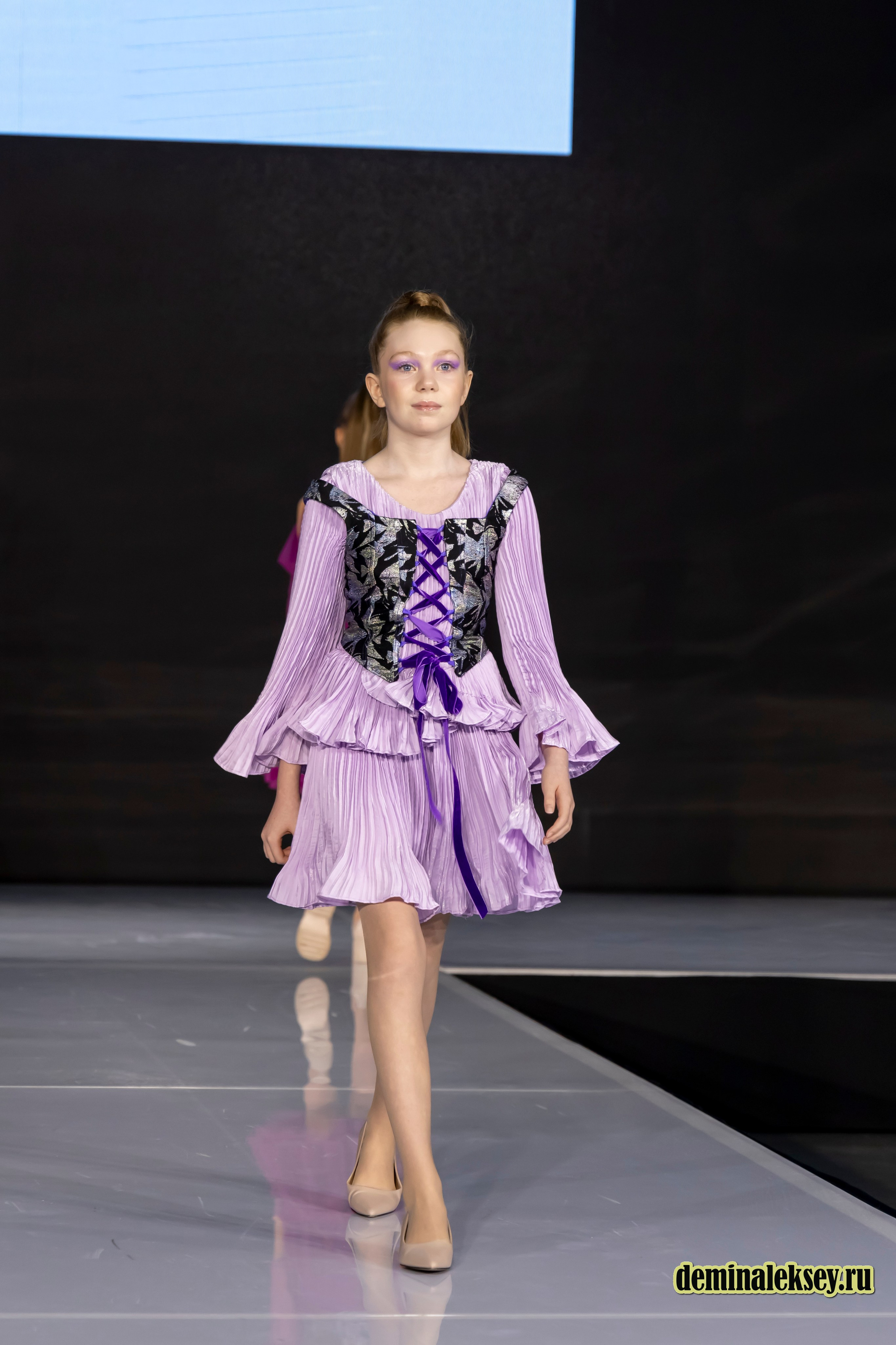 Показ бренда Mirafame на выставке Уникальная Россия 2025. Репортажный, семейный и студийный фотограф в Москве Демин Алексей