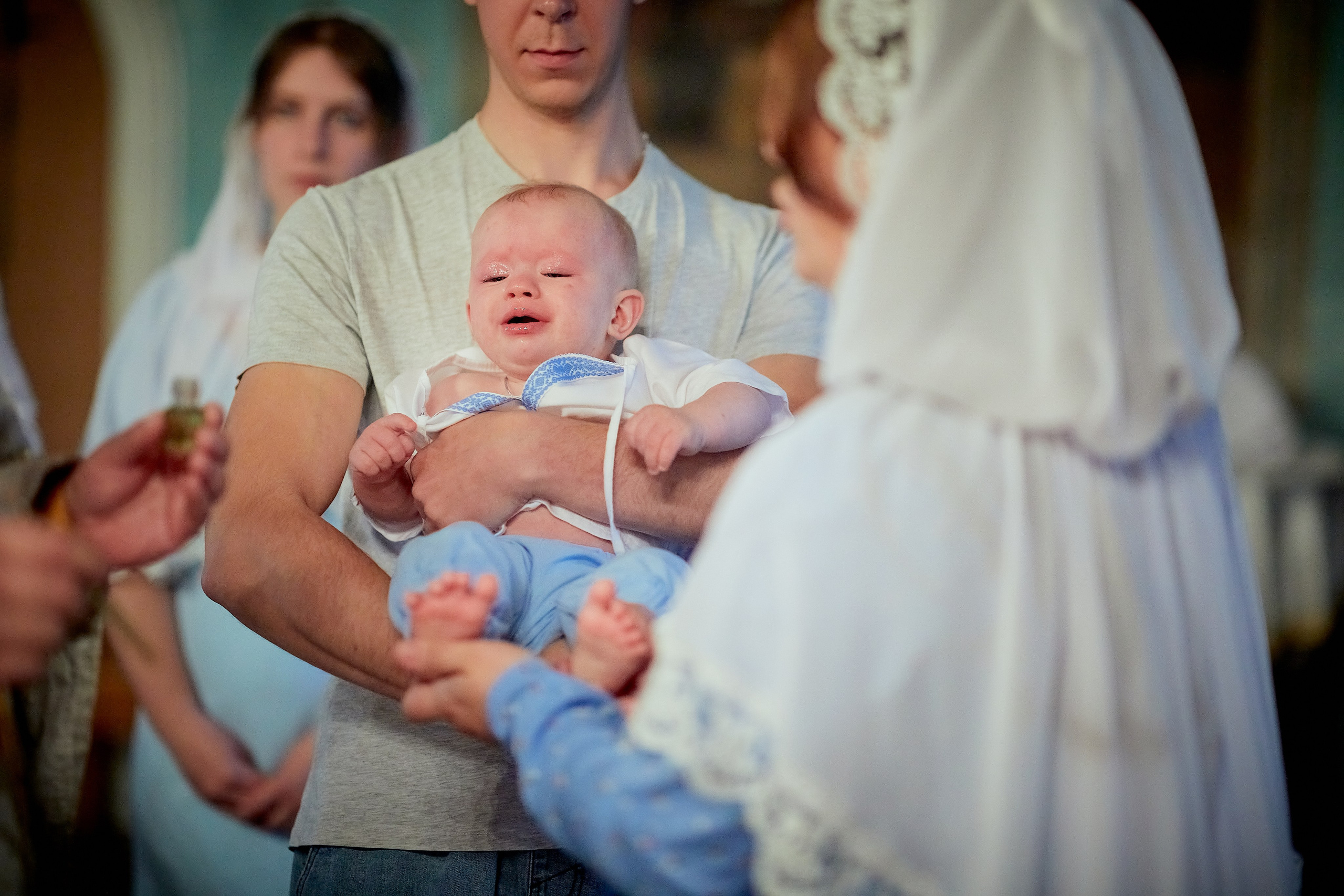 Крещение Егорушки. Семейный и детский фотограф в Ярославле Юлия Галашина