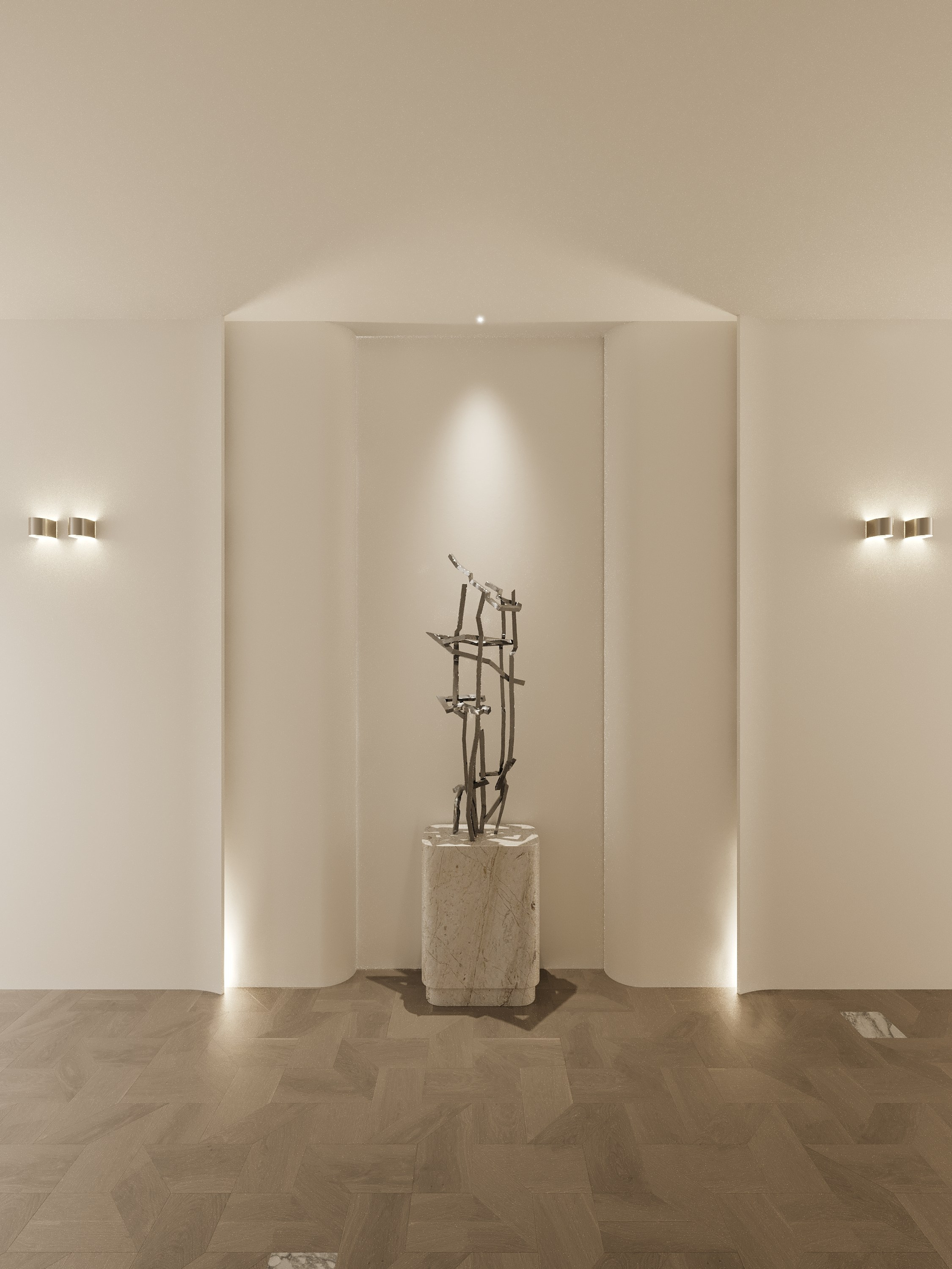 VILLA MADISON /1250 sq m /25'. Интерьерное ателье numéro а