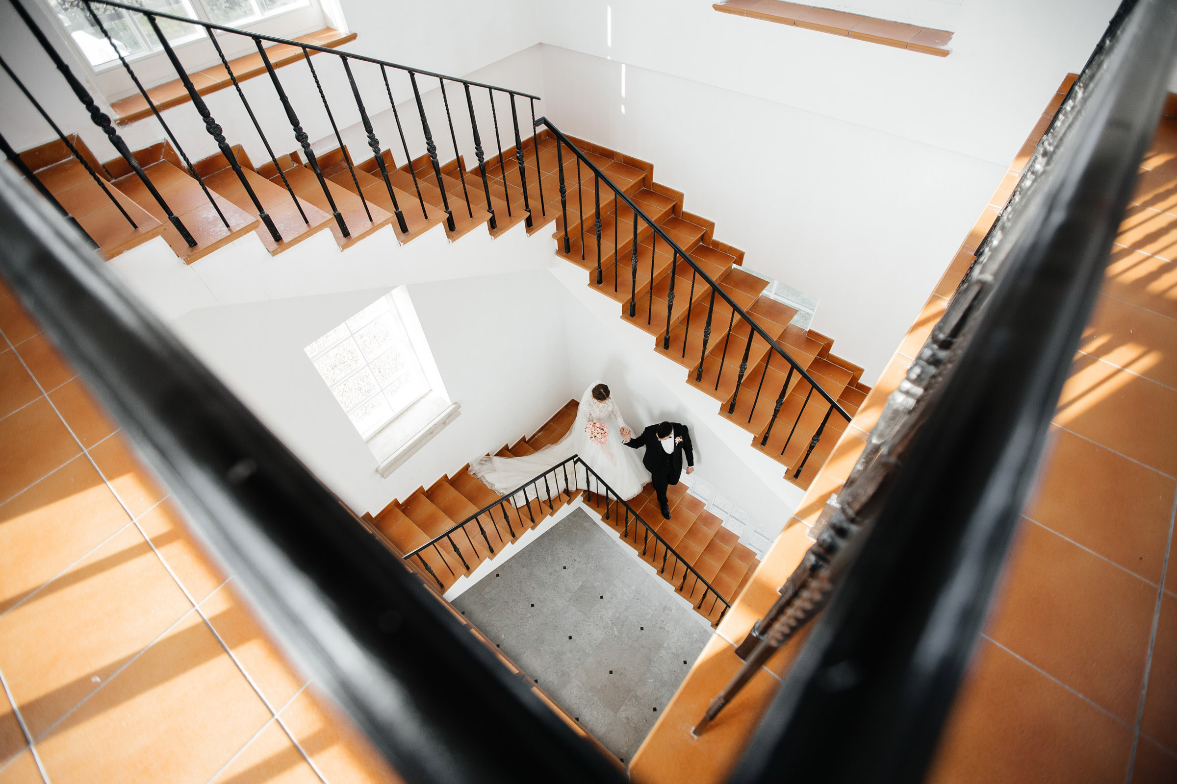 фотосессия молодоженов на маяке