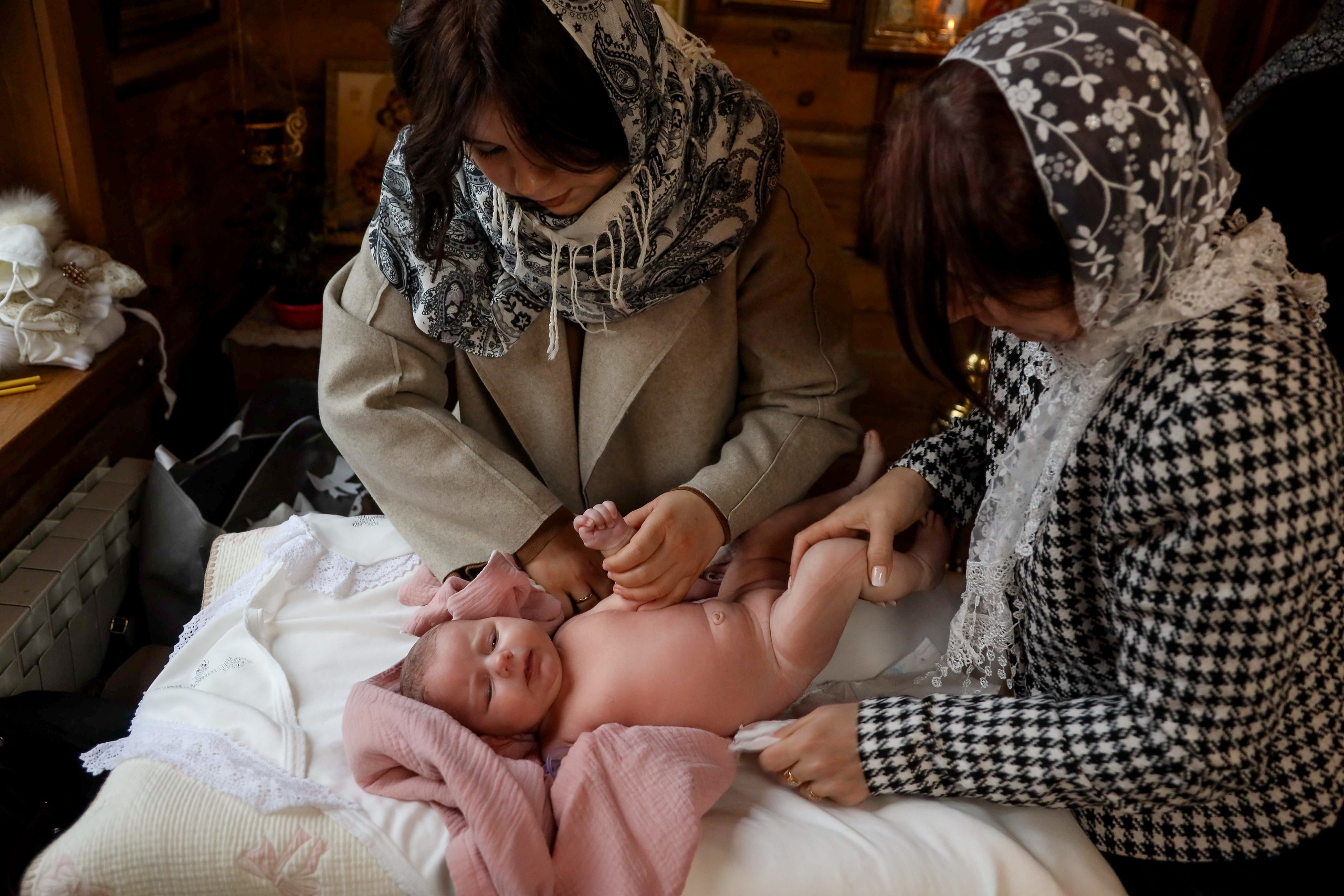 Крестины. Фотограф Антон Чупринин