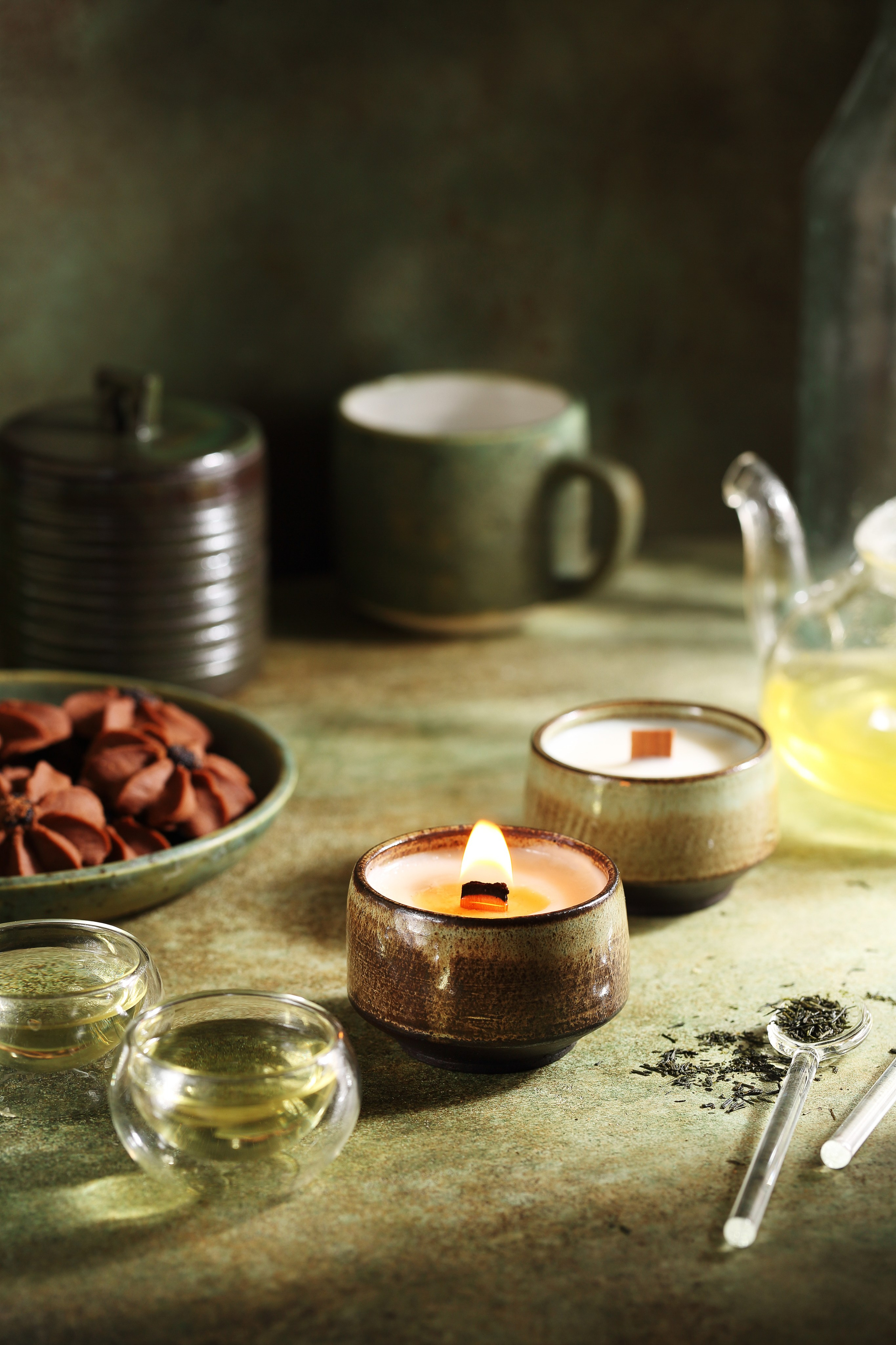 Свечи. Фуд-фотограф Оксана Голева