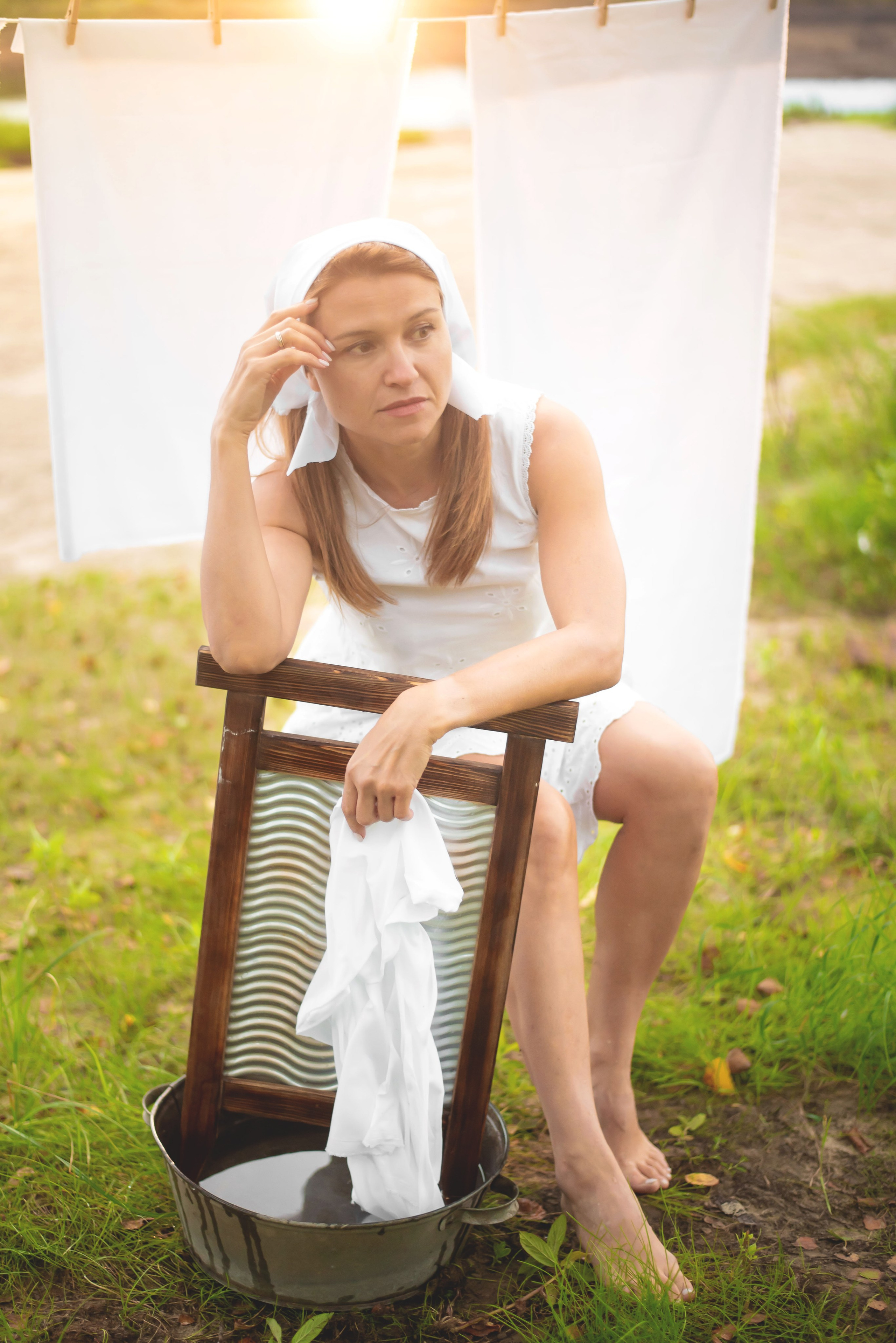 Большая стирка. Фотограф в г. Нижневартовск Александра Гриценко