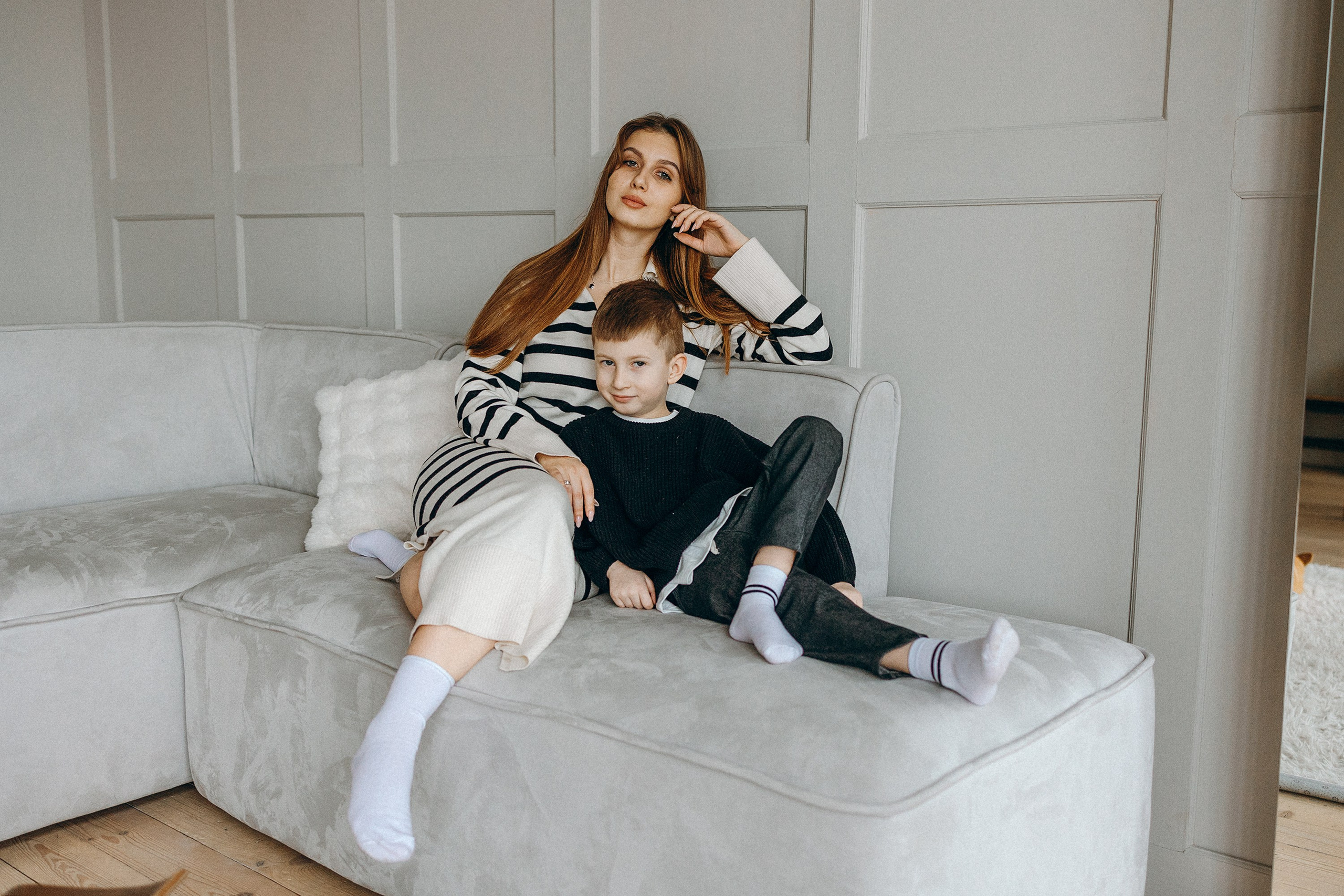 Семья с корги. Фотограф. Фотограф-анималист. Москва