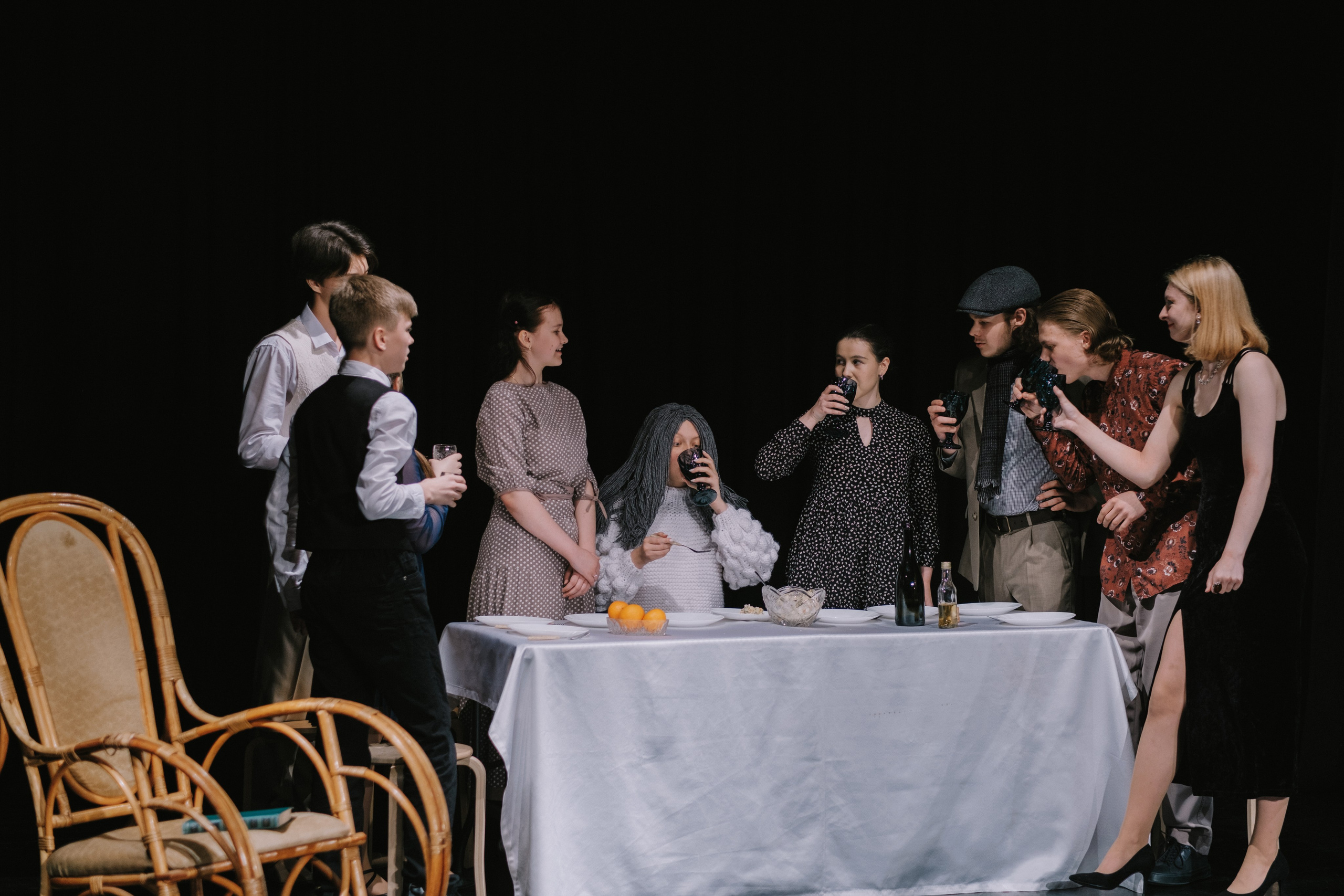 Детская театральная студия «Ирбис», спектакль. Репортажный и портретный фотограф в Москве Илья Спиридонов