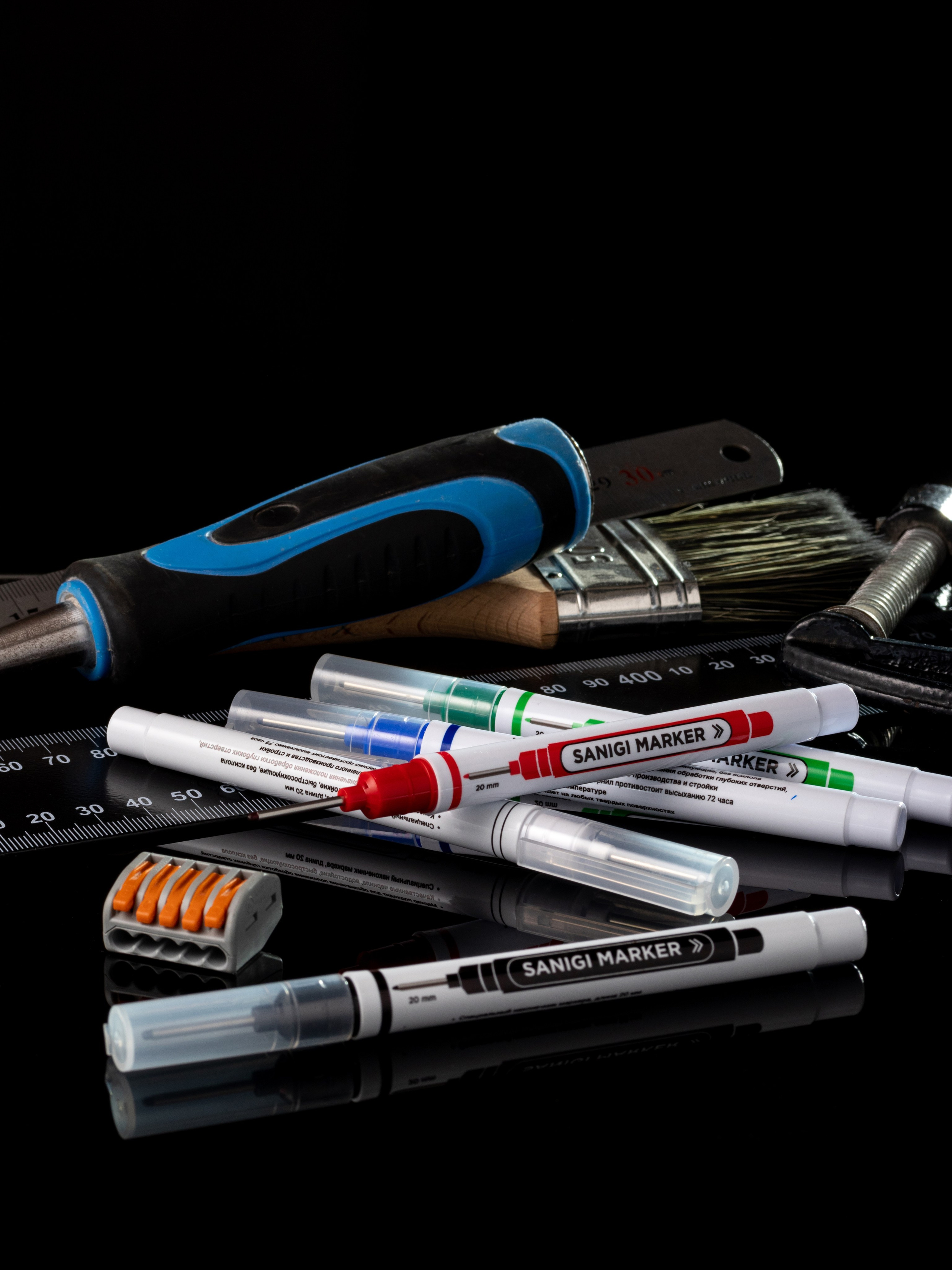 Предметная съёмка строительных инструментов