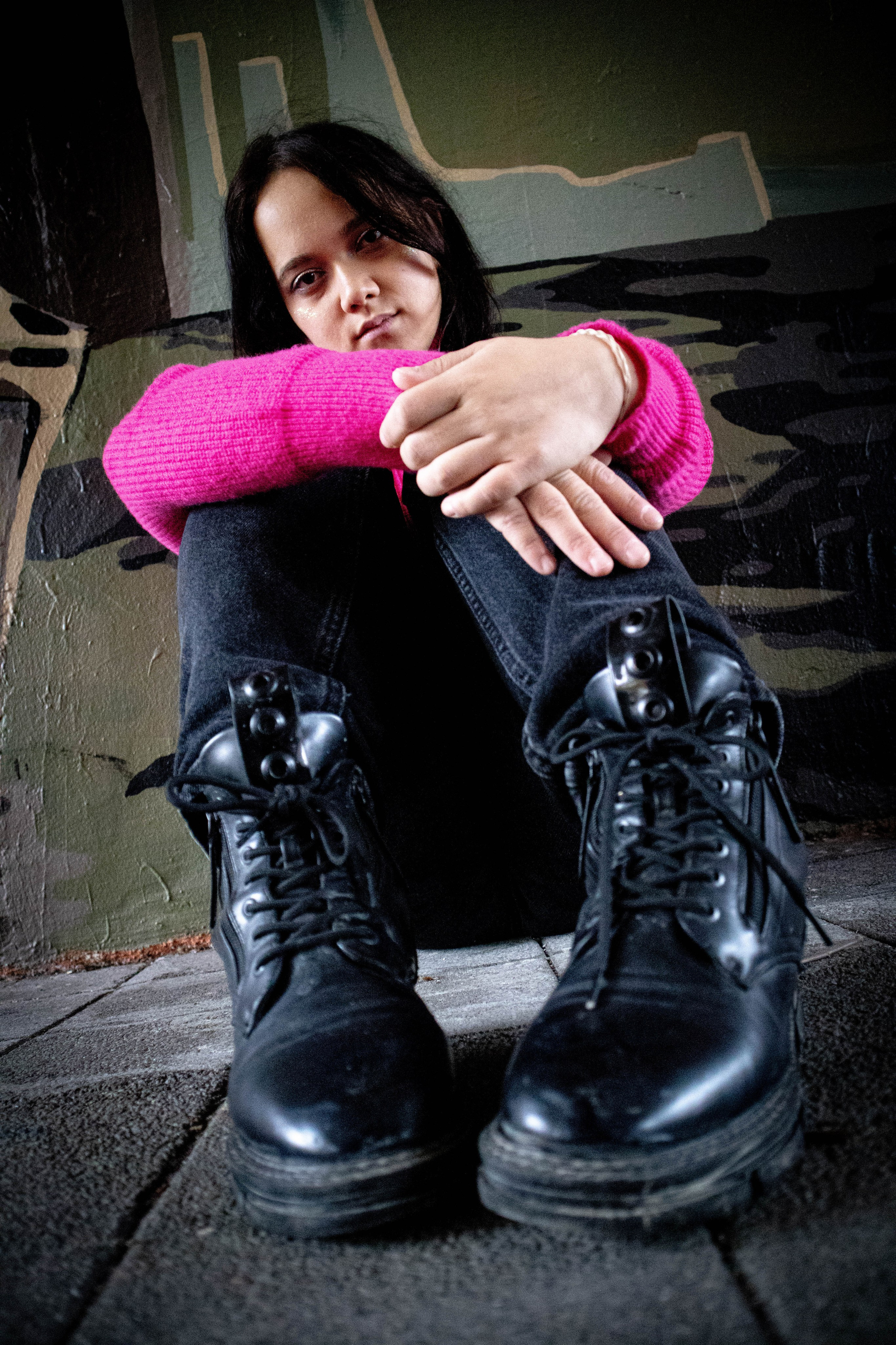 «Городская грация: осенний вальс». Уличный фотограф Города N