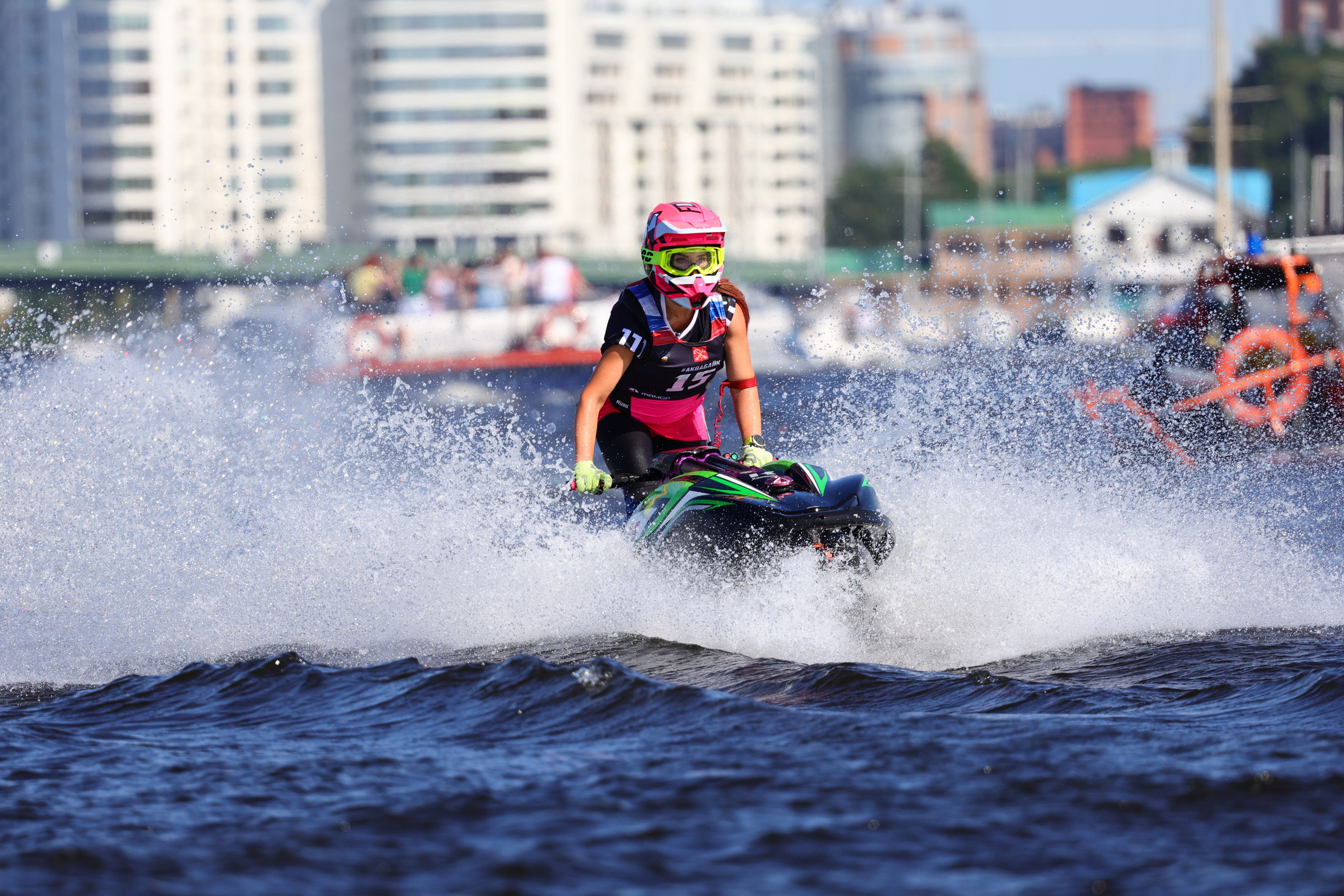 Чемпионат России по водно-моторному спорту Аквабайк 2025. Спортивный фотограф в Санкт-Петербурге Илья Vacool