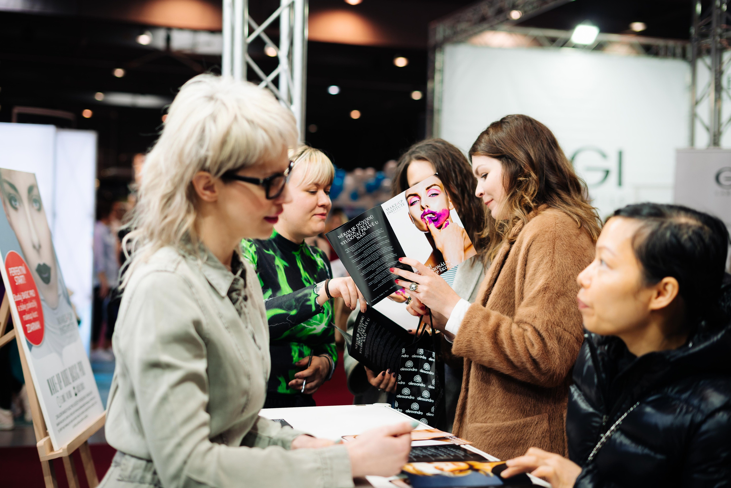Make Up Institute x/ Paese Cosmetics | PWA Expo 2022. Photographer in Prague Alexander Pivovarov