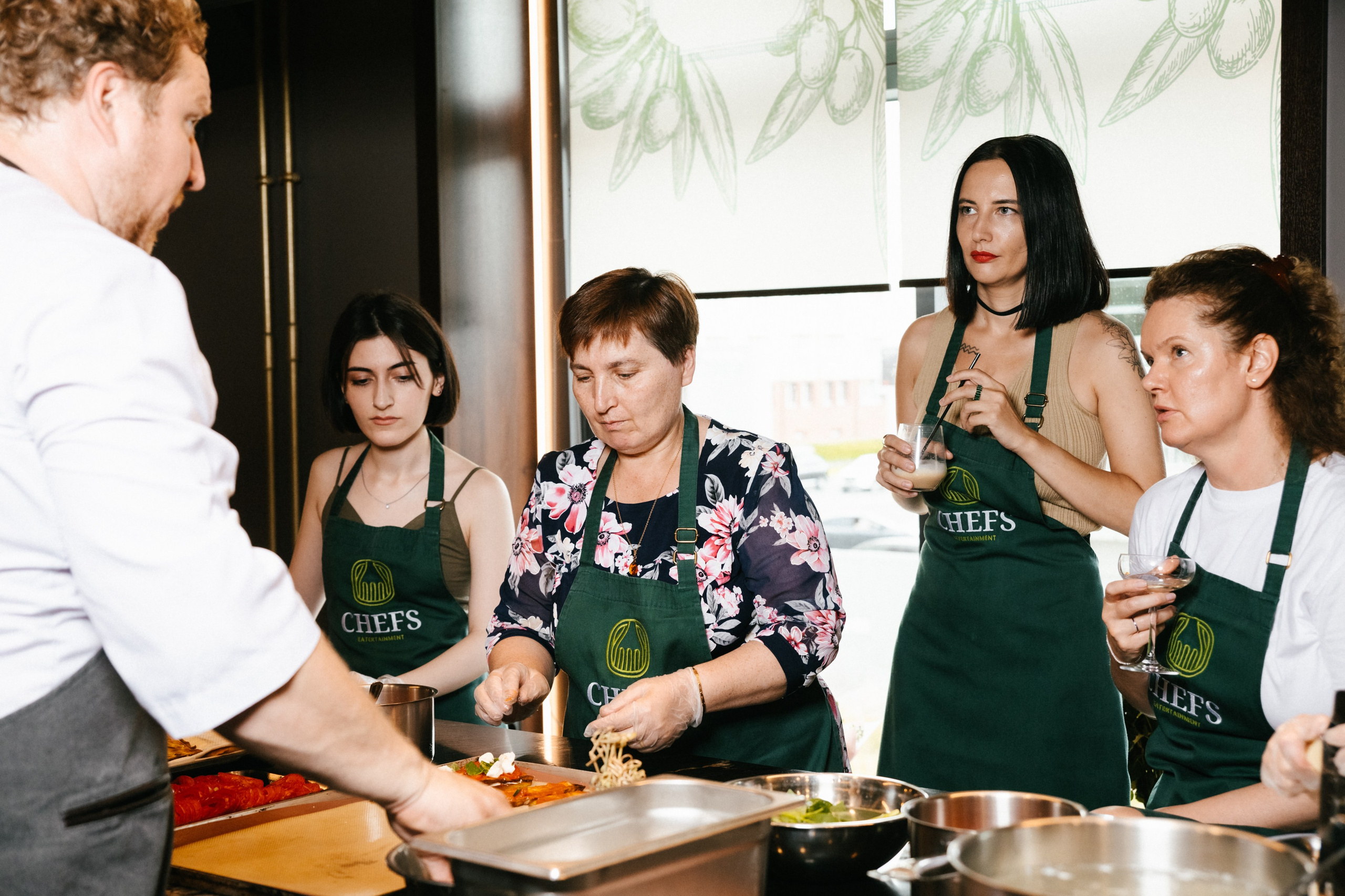 CHEFS. Кулинарный Мастеркласс. Репортажный и портретный фотограф в Санкт-Петербурге Степлевич Дарья