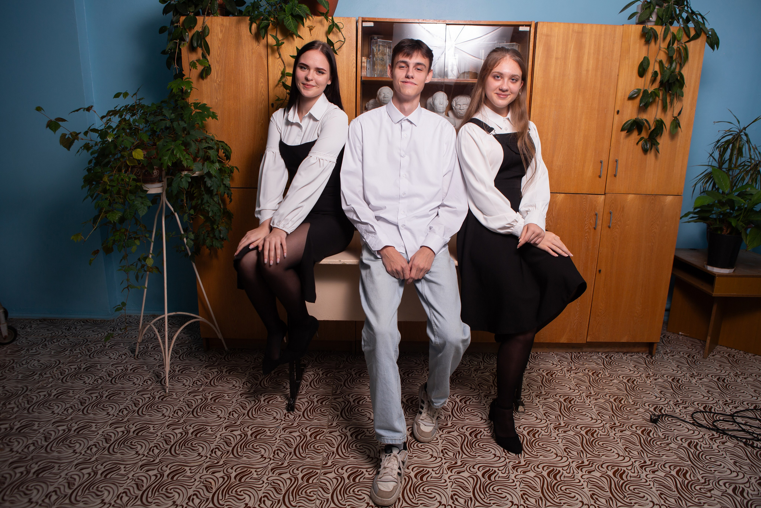 Съемка в библиотеке для 11 класса #1. Профессиональный фотограф в Мценске и Орловской области