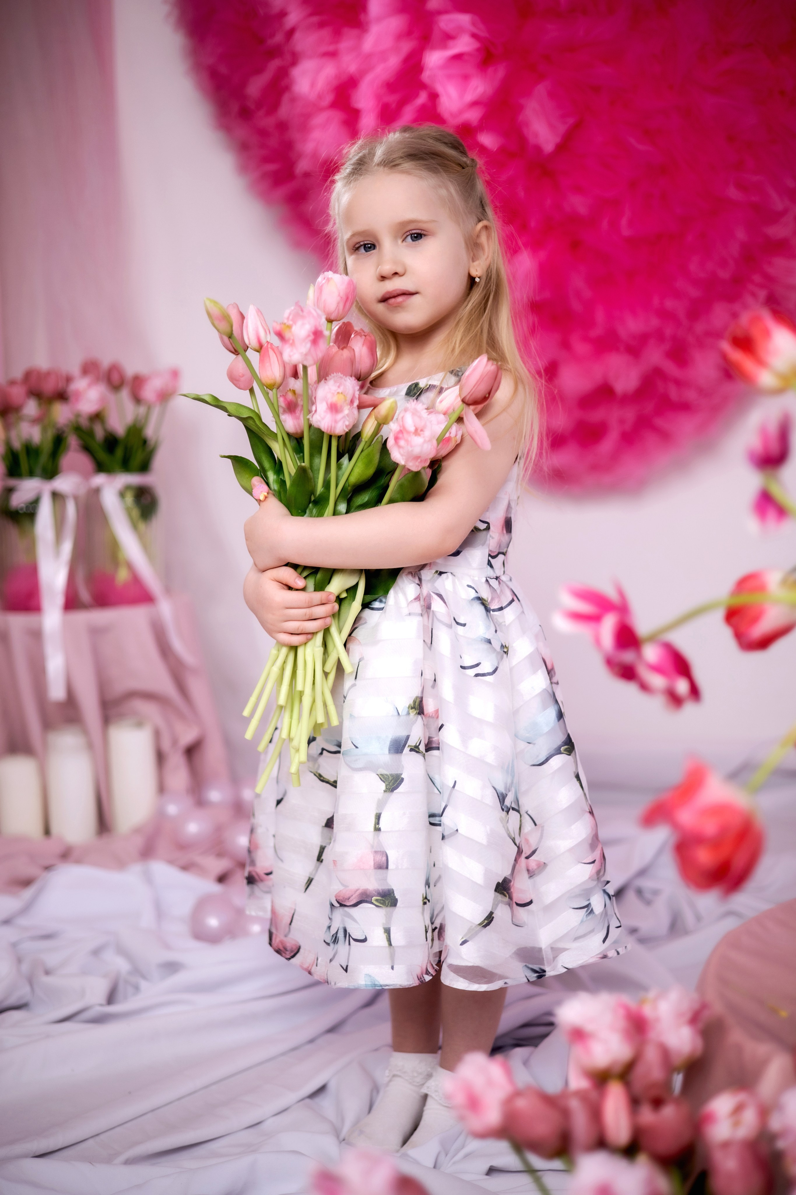 Мама и дочка. Фотограф Надежда Лукьянова