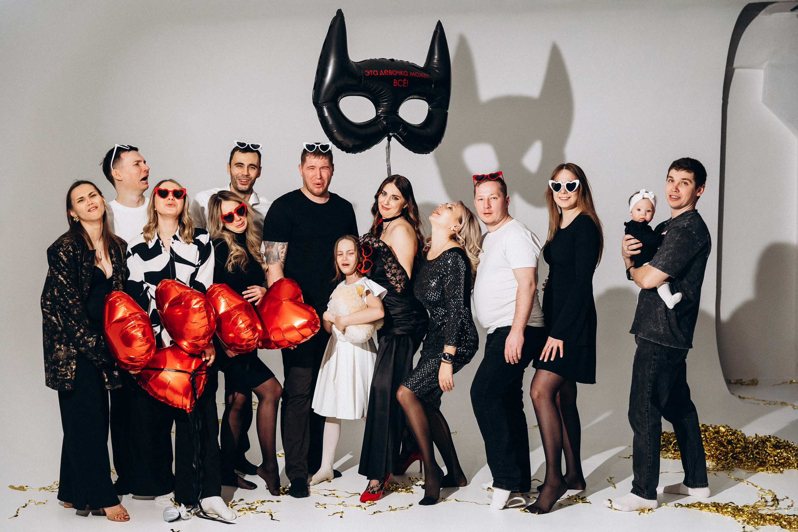 День рождения в фотостудии. Фотограф в Красноярске Надежда Воскресенская